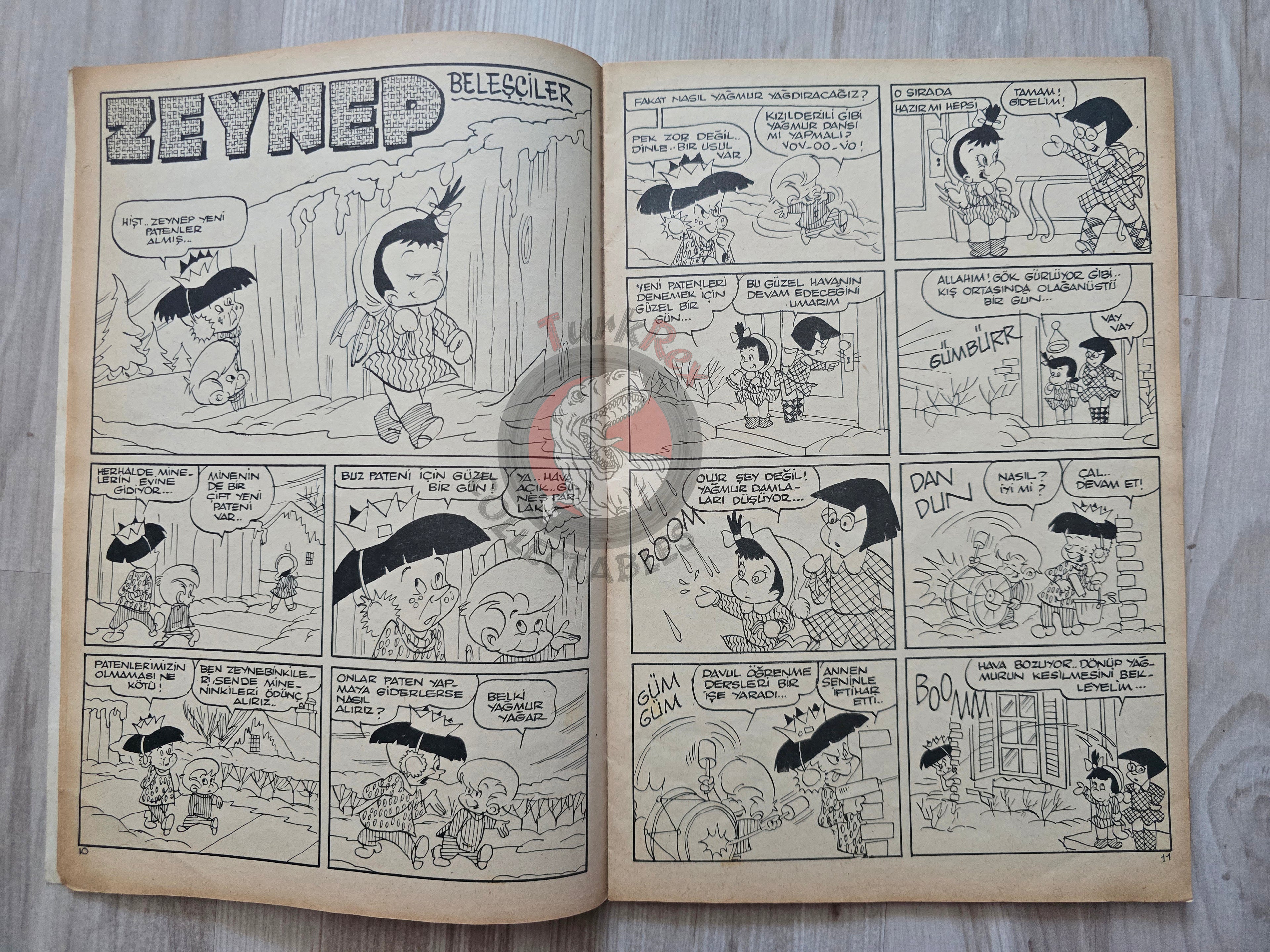 Çocuk Yuvası Magazine 1964 Little Audrey Chilly Willy Turkish Comic Turkey