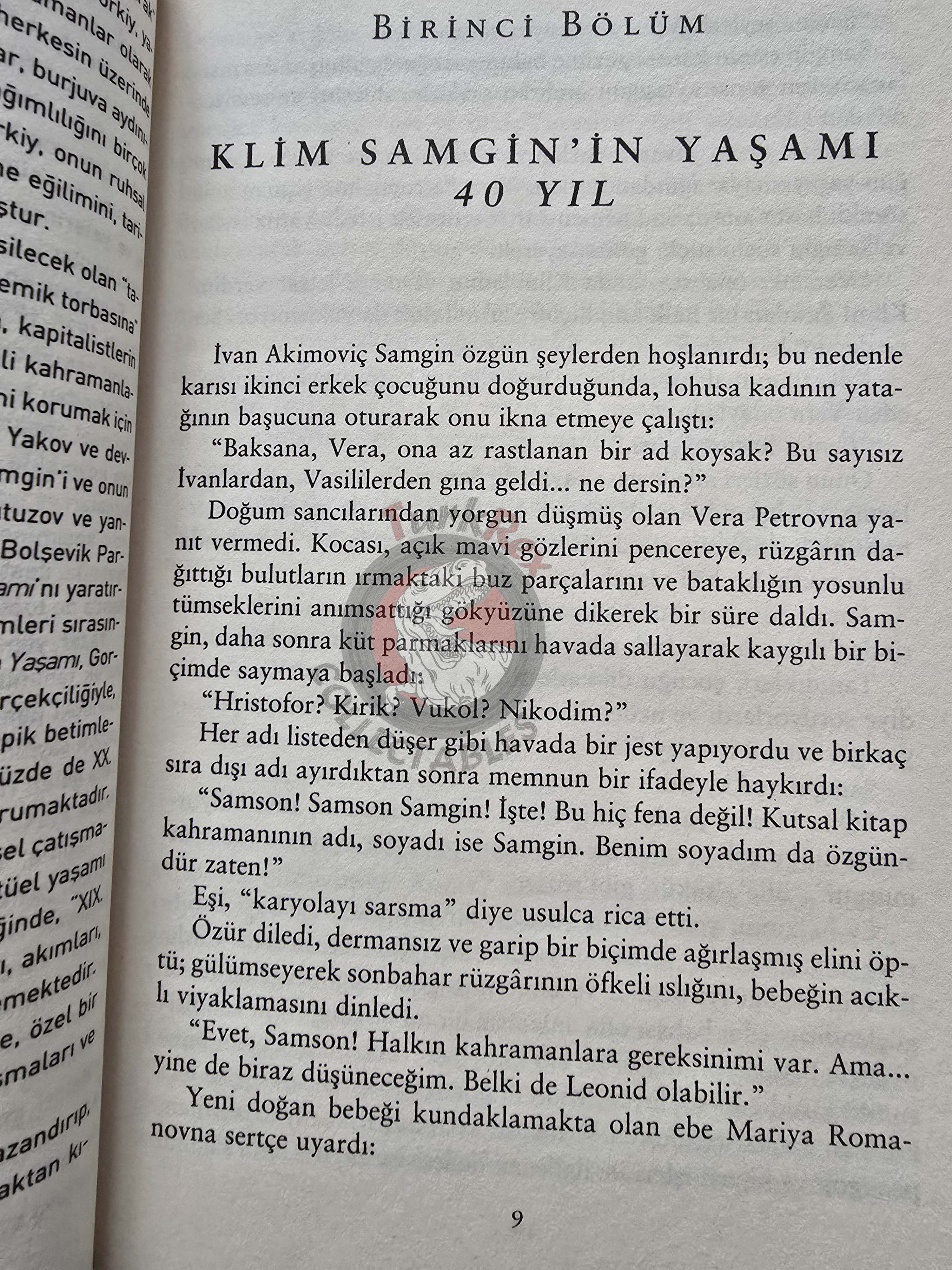 Maxim Gorky –  The Life of Klim Samgin 2007 Turkish Book Turkey