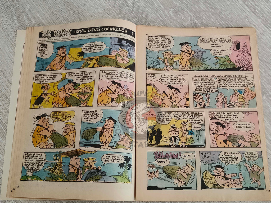 Tercüman Çocuk #37 1982 Turkish Comic Turkey Superman Star Wars #27 The Flintstones Thorgal Larry Yuma