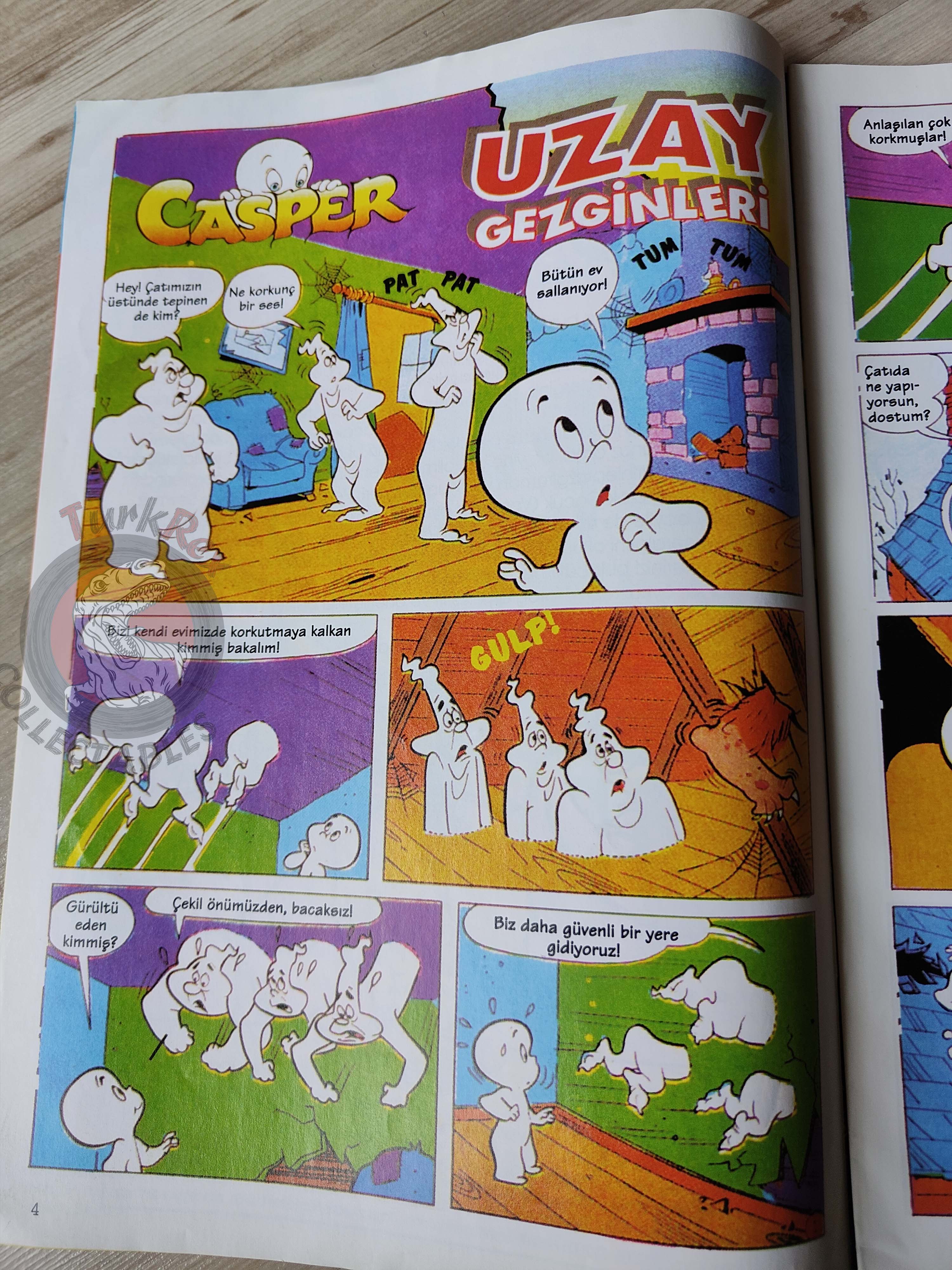 Casper the Friendly Ghost Magazine – Issue #11 2006 Turkish Comic Turkey