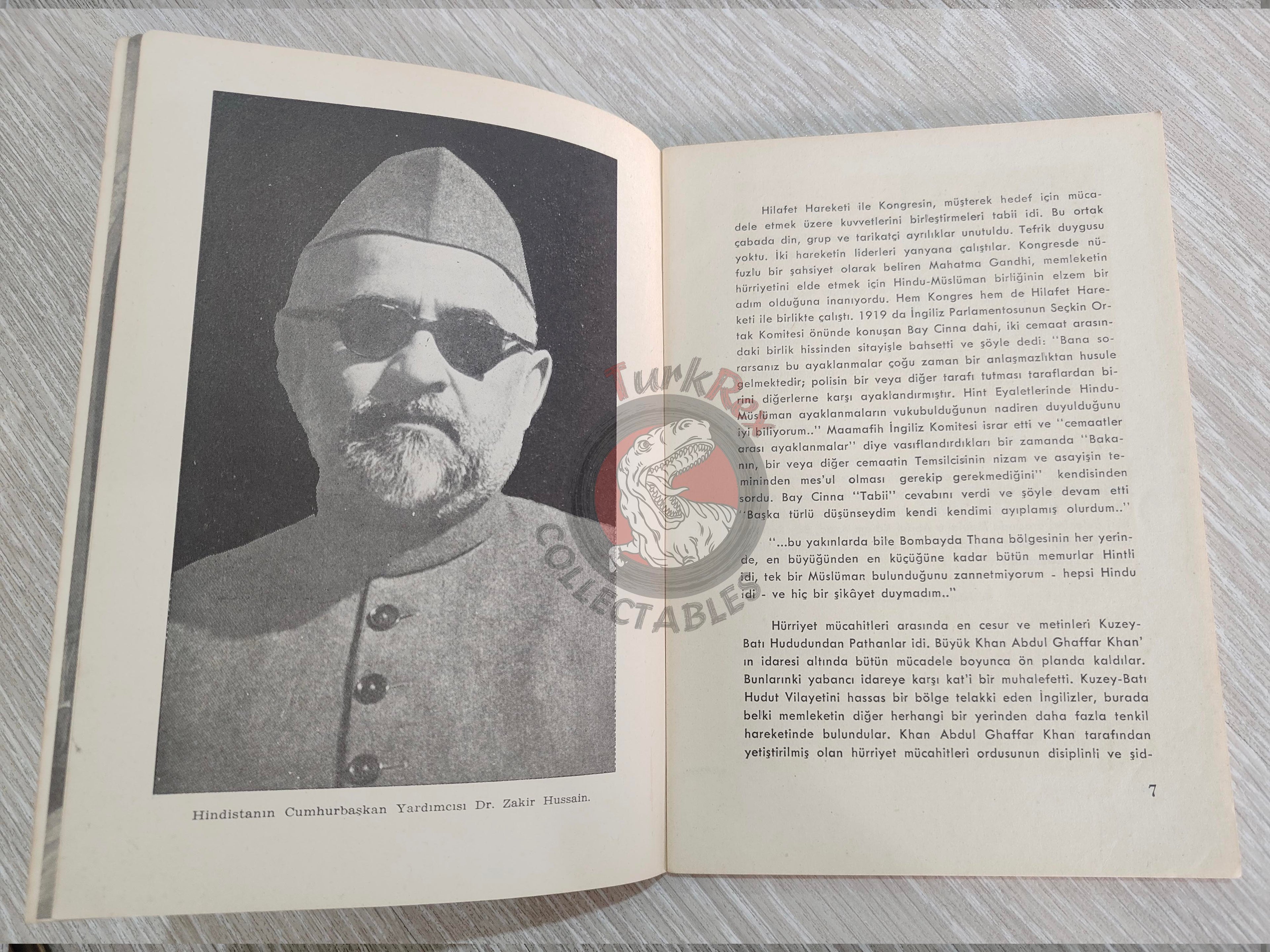 Manzoorul Haq – Muslims in India 1965 1st Turkish Book Turkey Islam