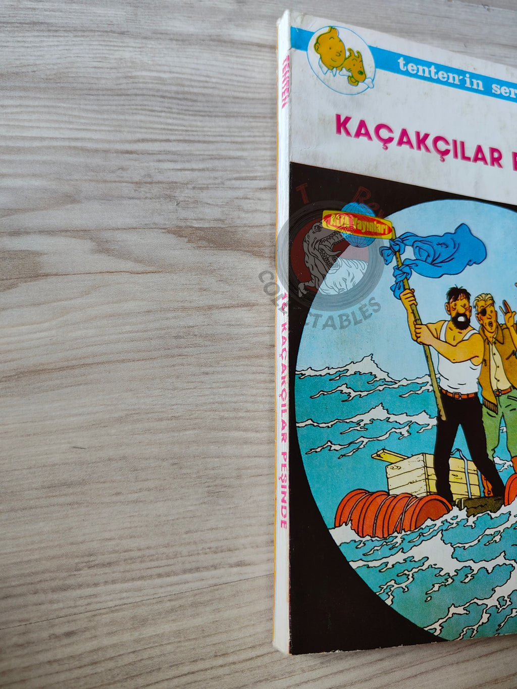 Tintin – The Red Sea Sharks  mid 1980s Turkish Edition Comic Turkey 1