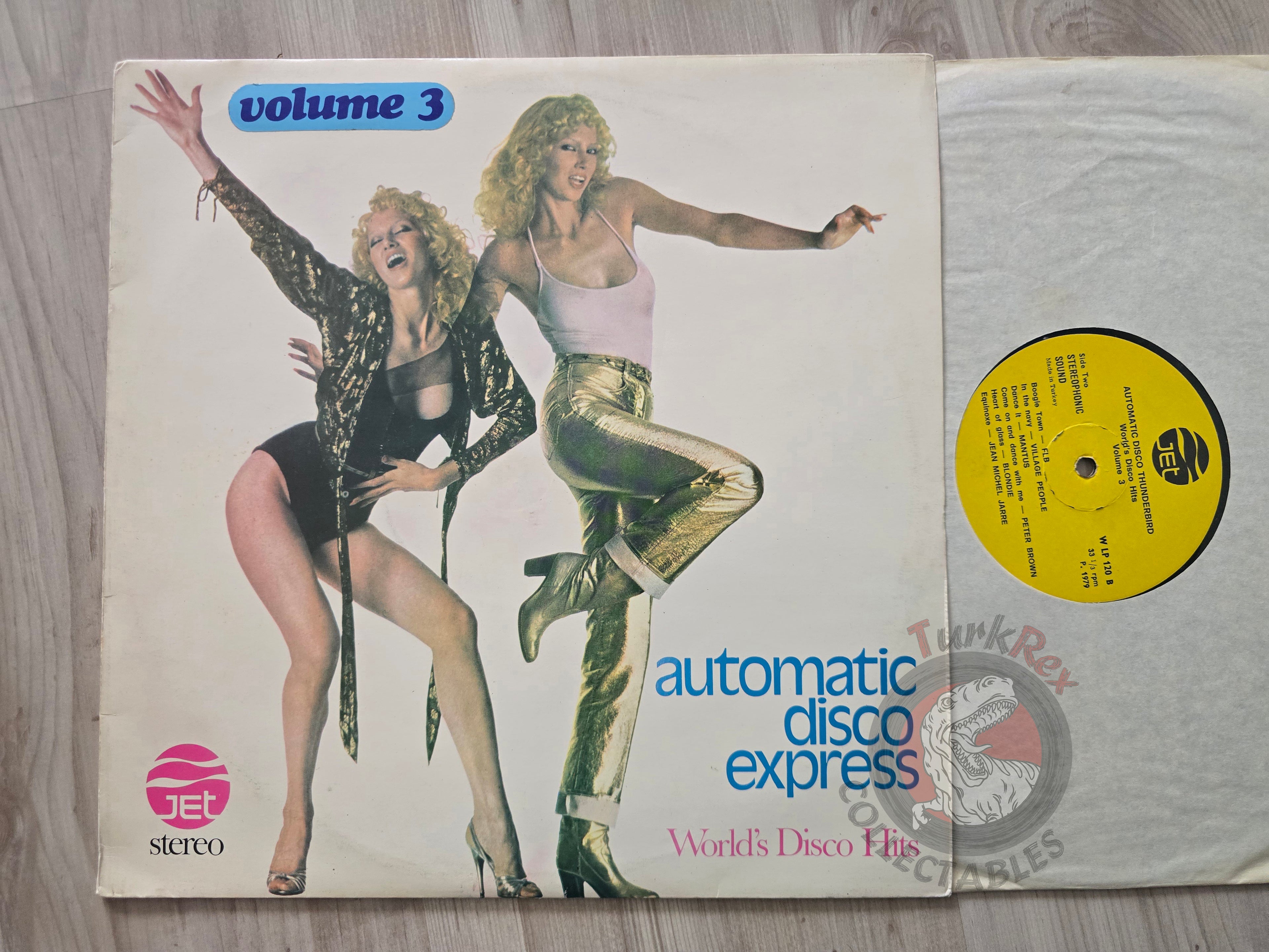 Various – Automatic Disco Express Volume 3 Turkish Pressing Vinyl Turkey Edition