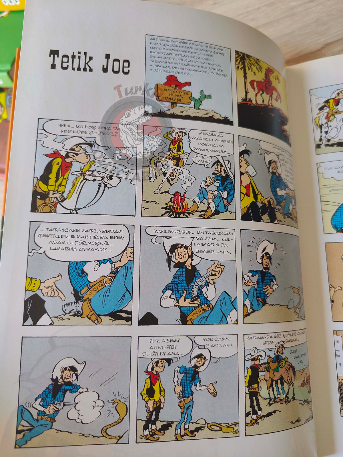 Lucky Luke – L'integrale #2 Turkish Comic Turkey Sous le Ciel de l'Ouest