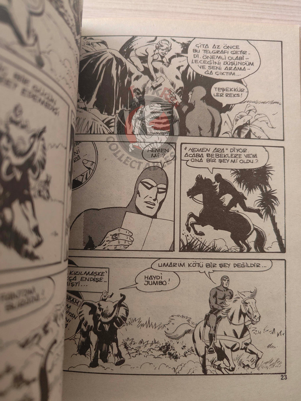 The Phantom #41 The Tree House Turkish Edition Comic Turkey