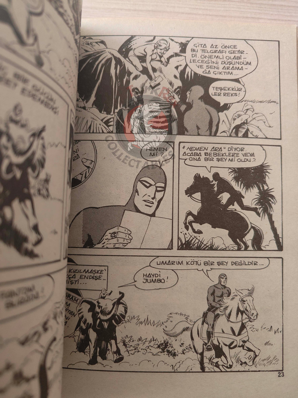 The Phantom #41 The Tree House Turkish Edition Comic Turkey