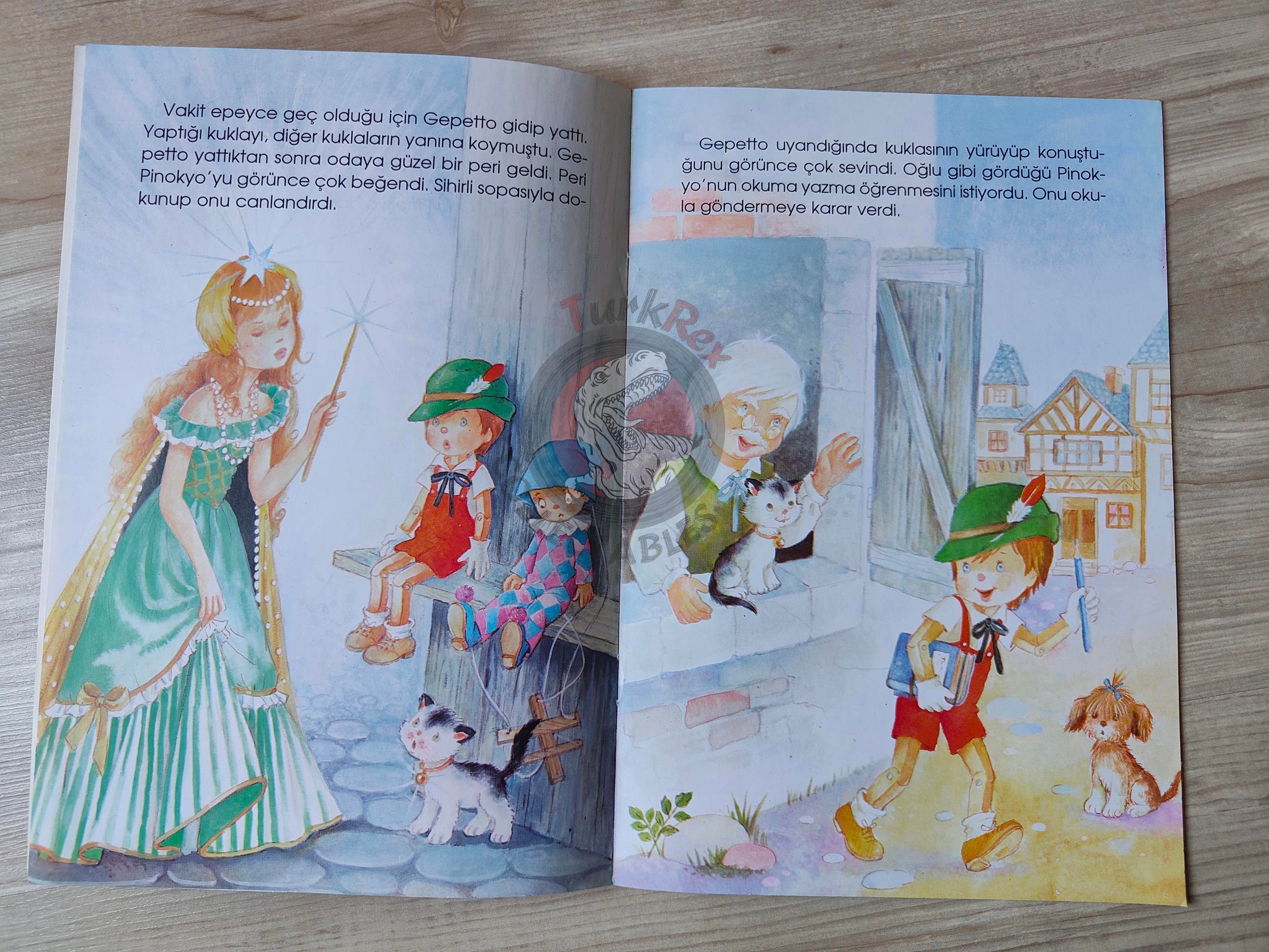Carlo Collodi – Pinocchio 2006 Turkish Book Turkey Illustrated