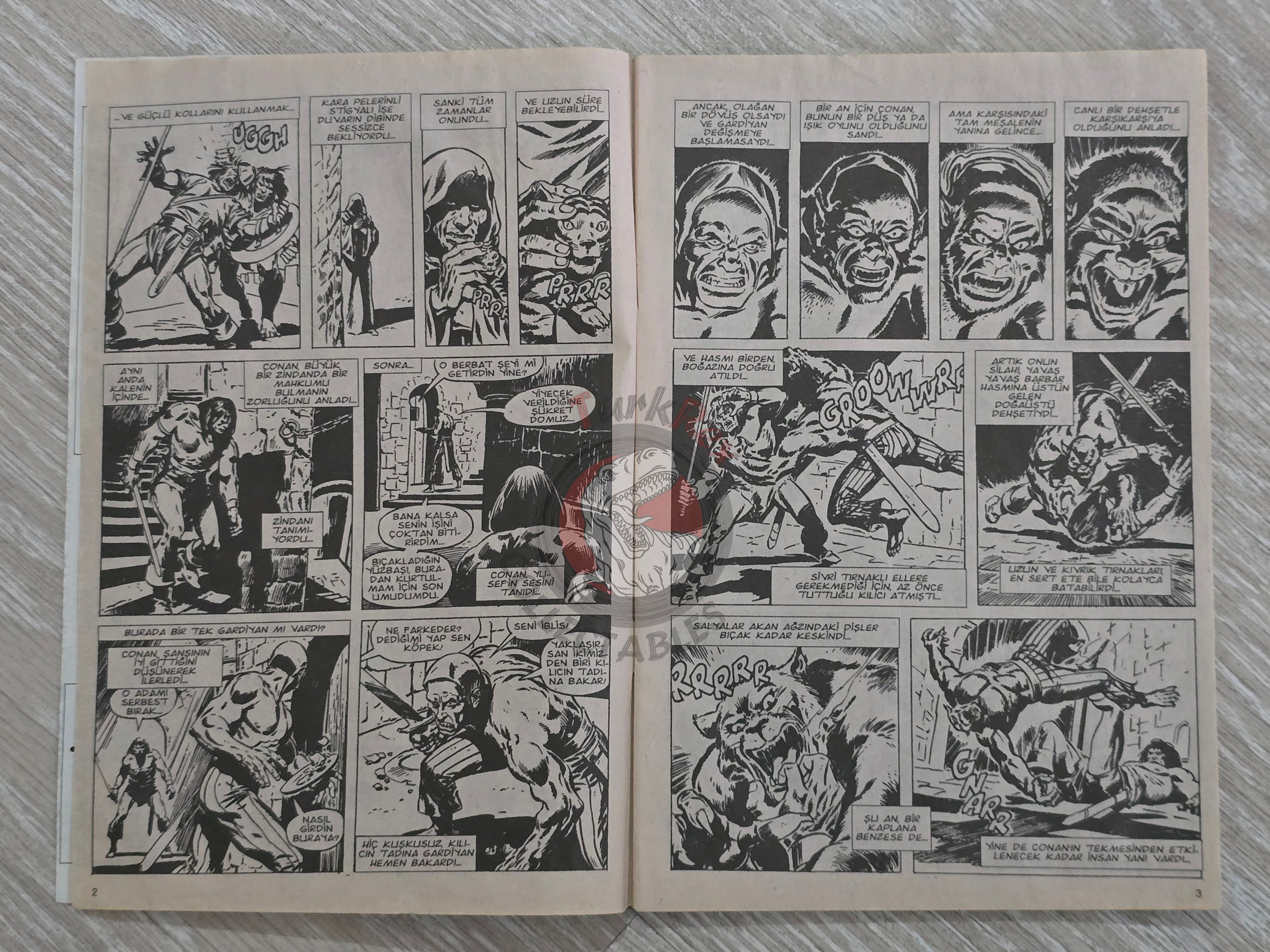 Red Sonja #5 2000 Turkish Comic Turkey #1 Marvel Feature #5 Conan the Barbarian #67 #68