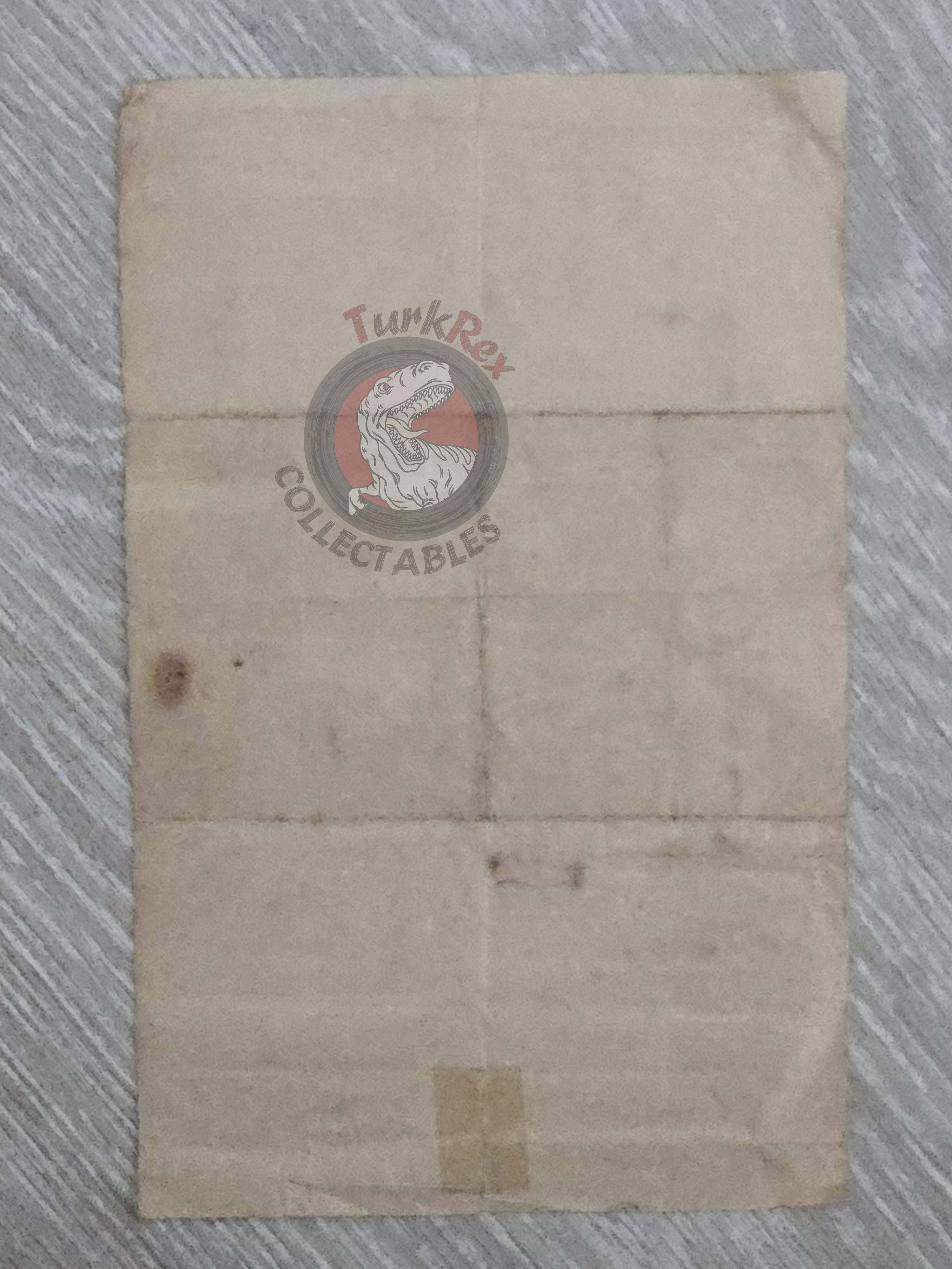 Ottoman Feragat Deed for the Transfer of a Garden to a Divorced Wife Eğirdir Isparta