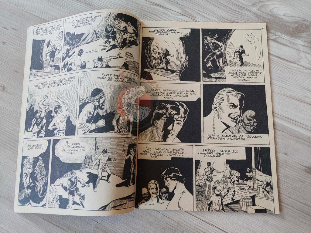 Tarzan Vakvak Özel #4 1957 Turkish Comic Turkey