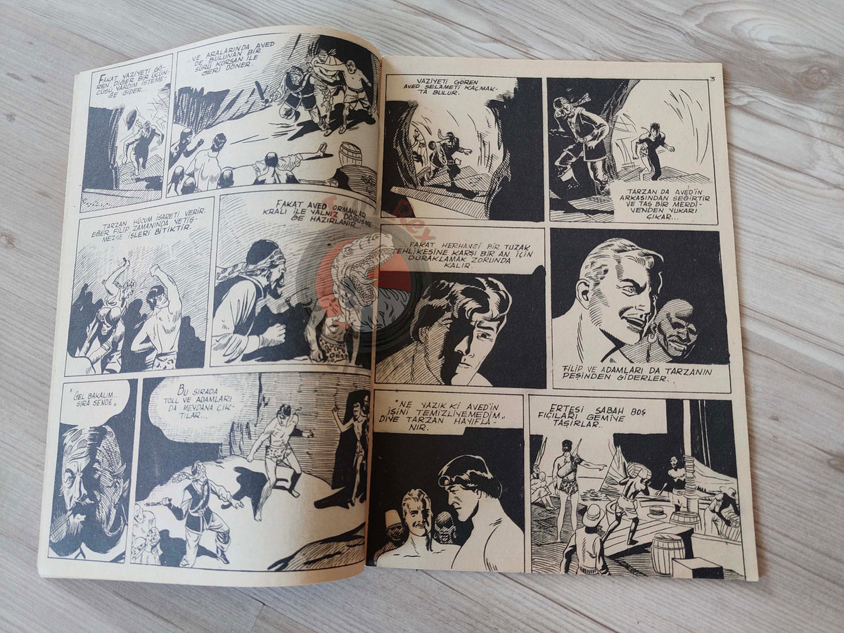 Tarzan Vakvak Özel #4 1957 Turkish Comic Turkey