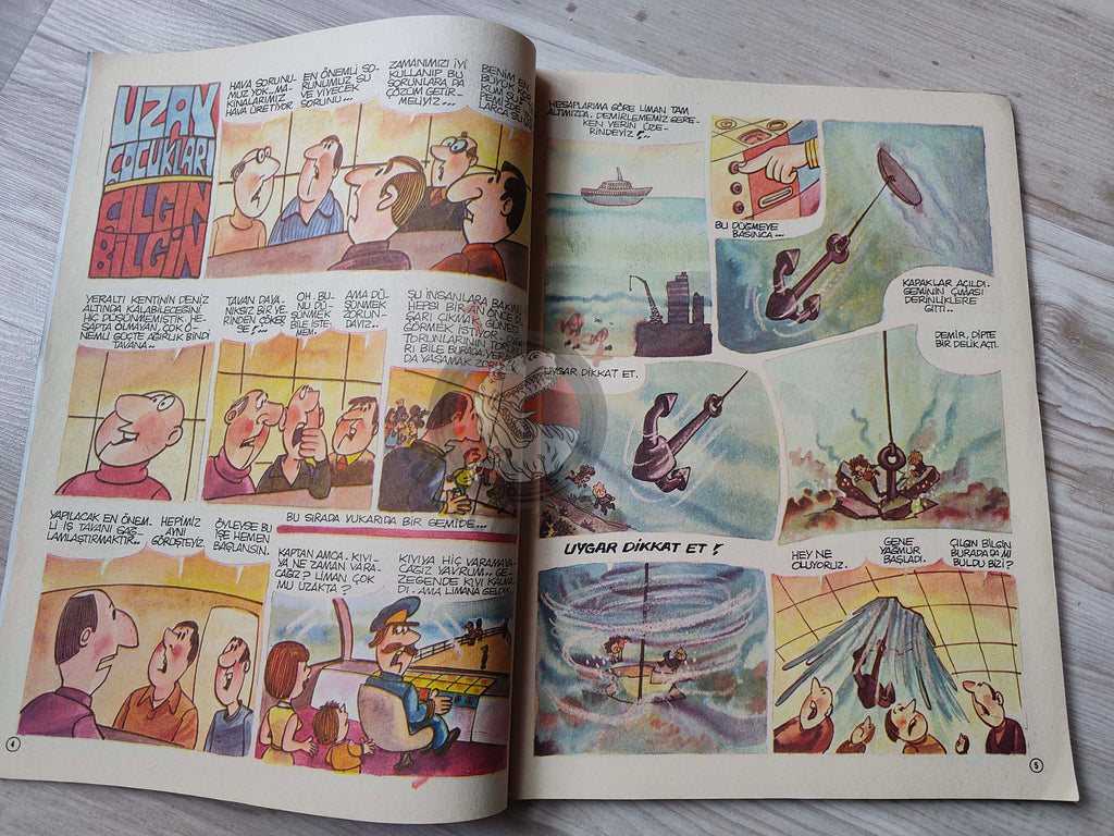 Milliyet Çocuk #18 1979 Turkish Comic Turkey Joyas Literarias Juveniles #59 Vincent Mulberry