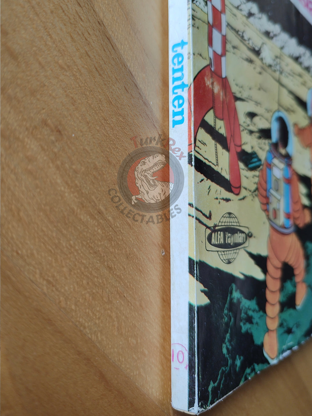 Tintin – Explorers on the Moon early 1980s Turkish Edition Comic Turkey