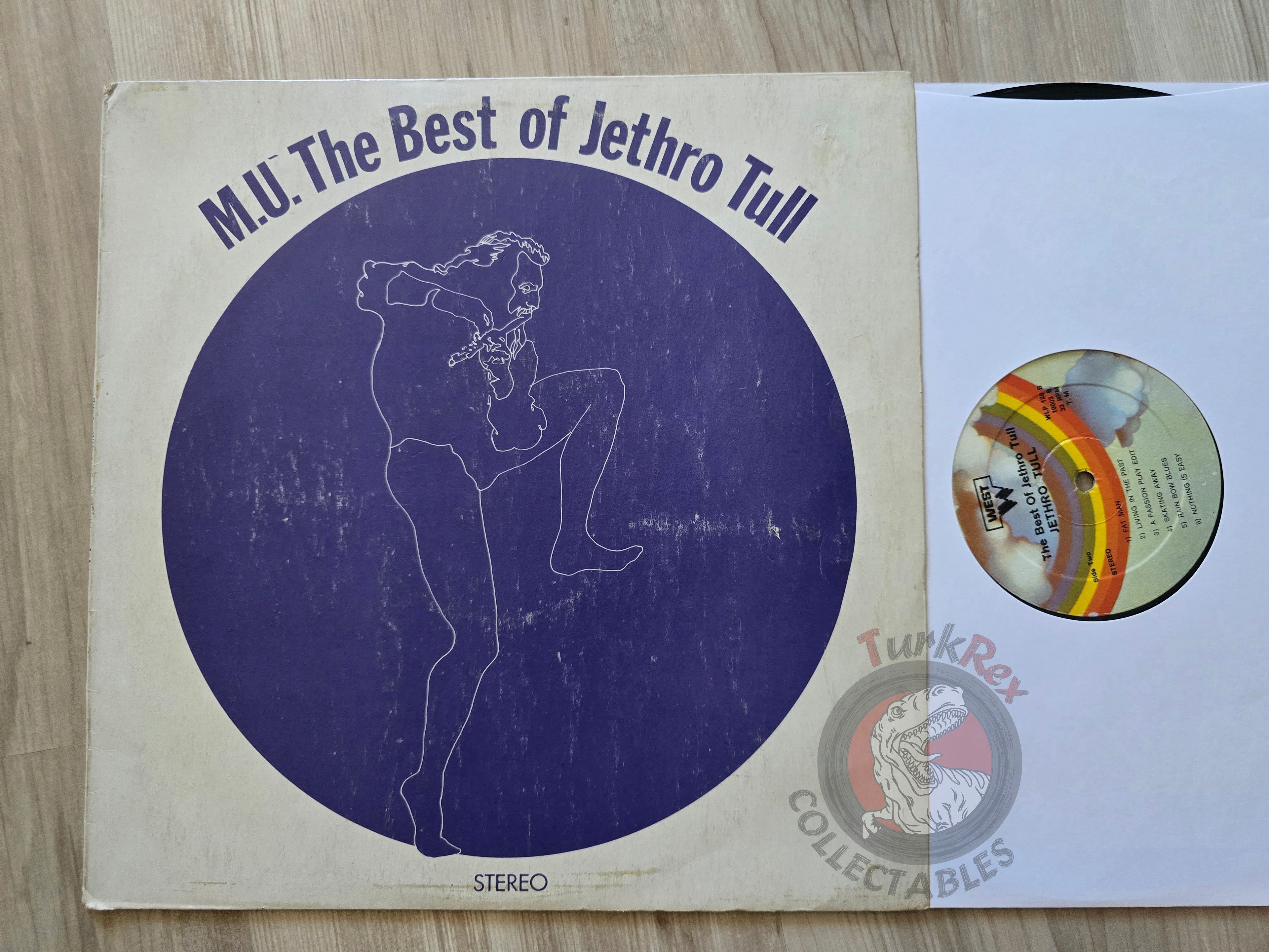 Jethro Tull – M.U. The Best of Jethro Tull Turkish Pressing Vinyl Turkey Edition