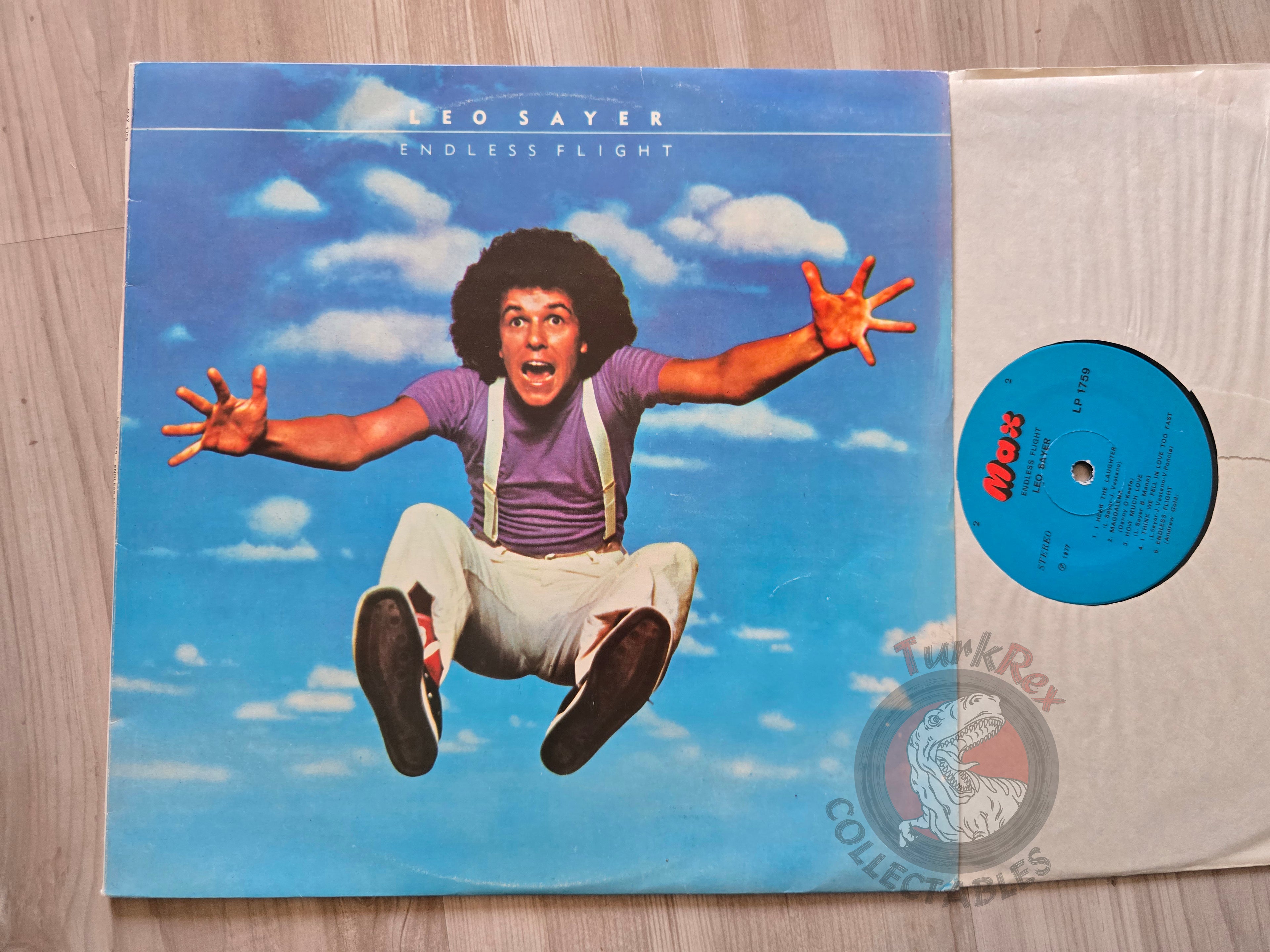 Leo Sayer – Endless Flight Turkish Pressing Vinyl Turkey Edition