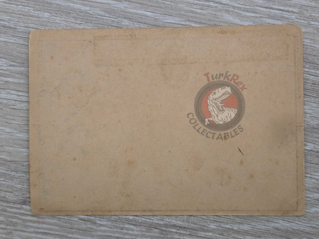 Ottoman Era Map Postcard of Western Europe Early 1900s Germany France Belgium