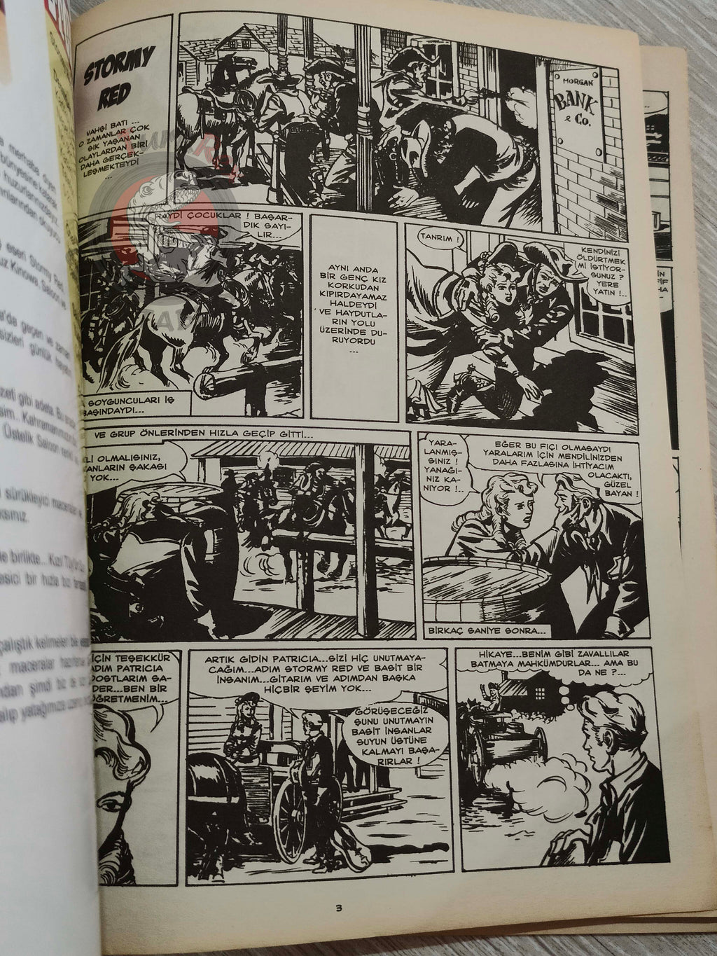 Stormy Red #1 Turkish Comic Turkey EsseGesse