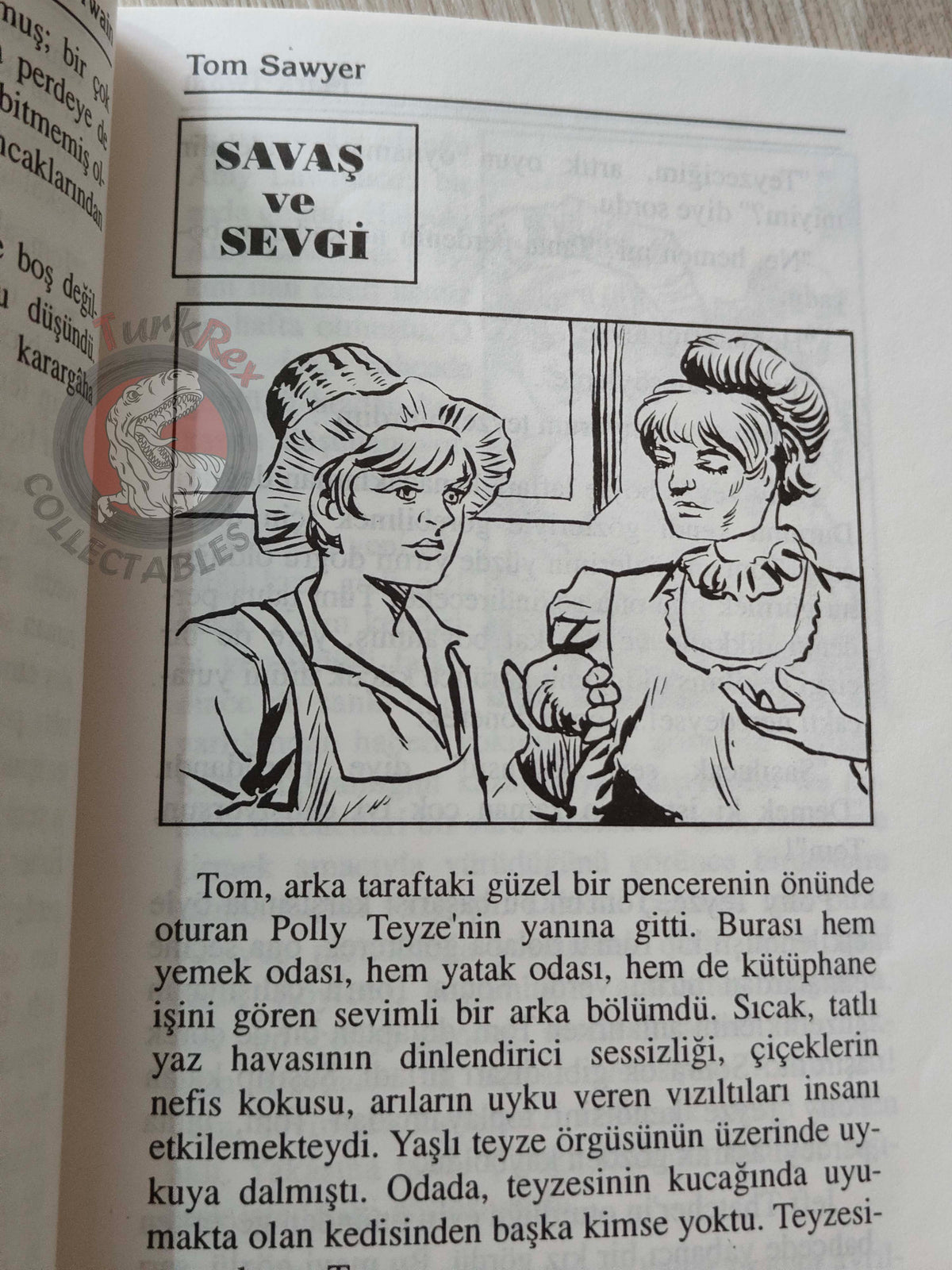 Mark Twain – Tom Sawyer 1997 Turkish Book Turkey Illustrated