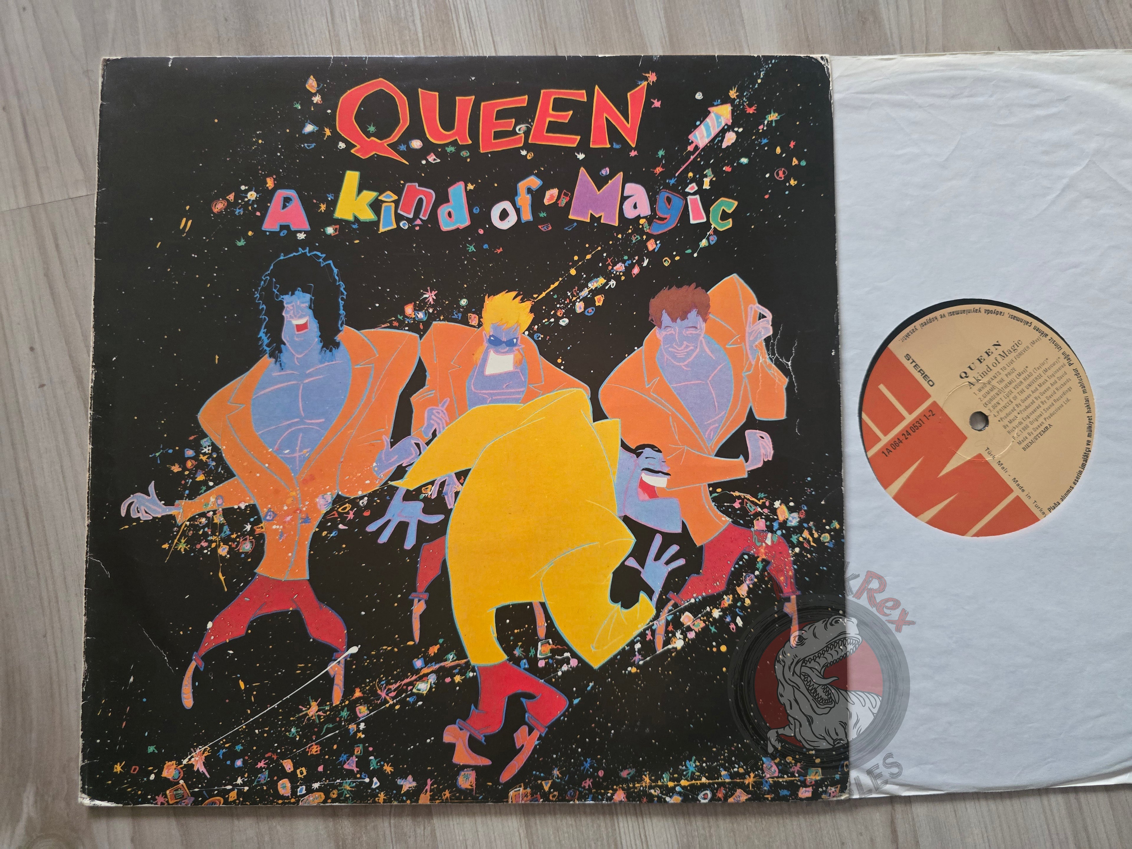 Queen – A Kind Of Magic Turkish Pressing Vinyl Turkey Edition