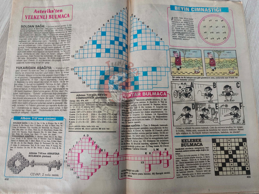 Asterix – Asterix in Spain early 90s Turkish Edition Comic Turkey
