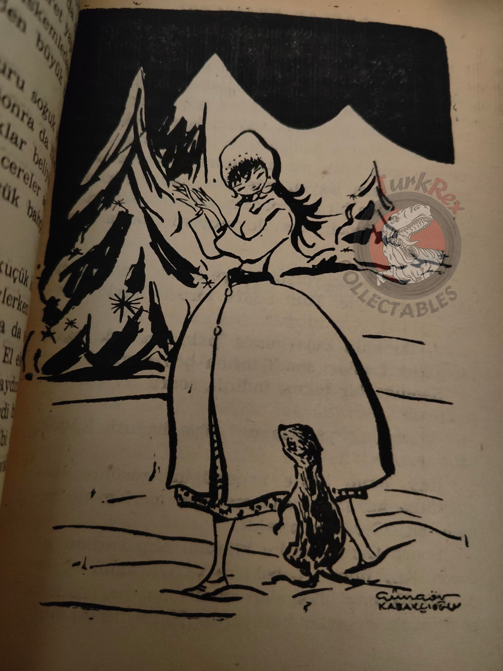 Hans Christian Andersen – The Snow Queen 1973 Turkish Book Turkey Illustrated
