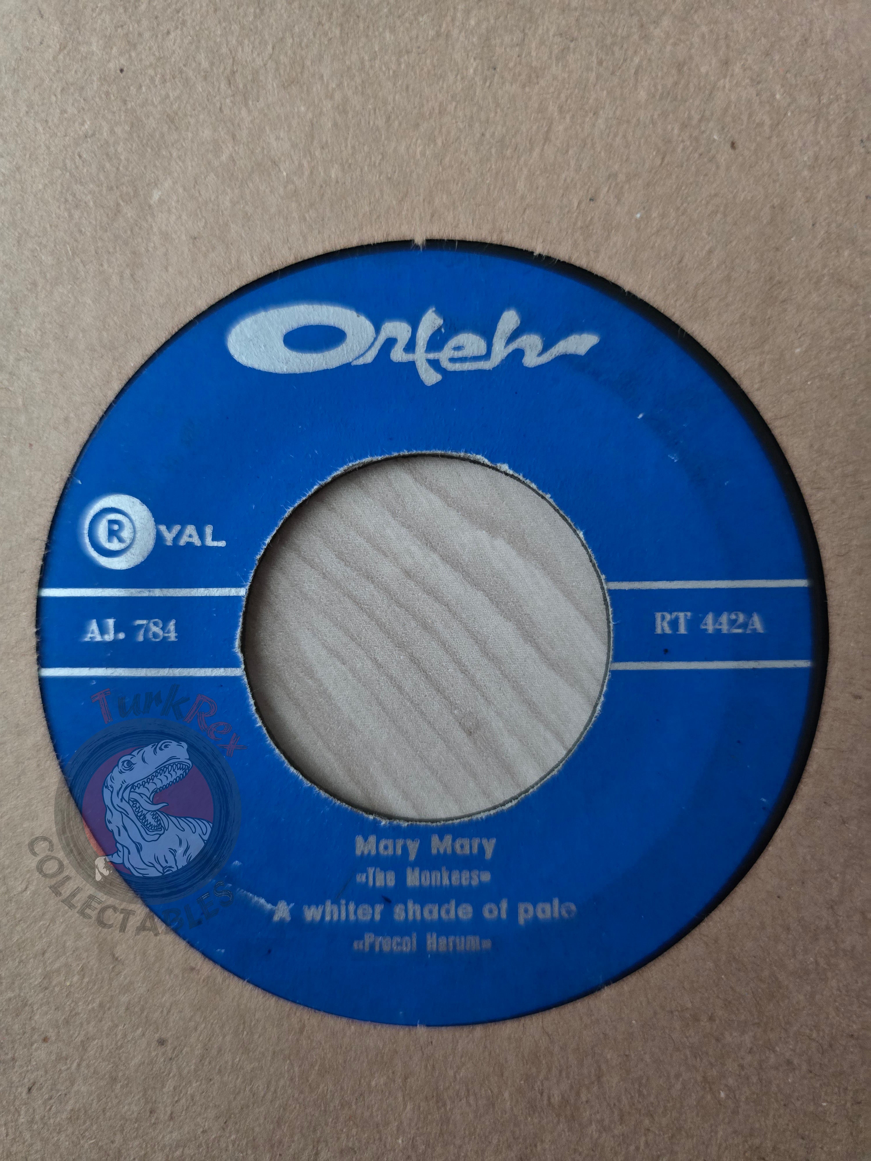 The Monkees / Procol Harum / Nina Simone 7" Iran Pressing Vinyl Iranian Edition