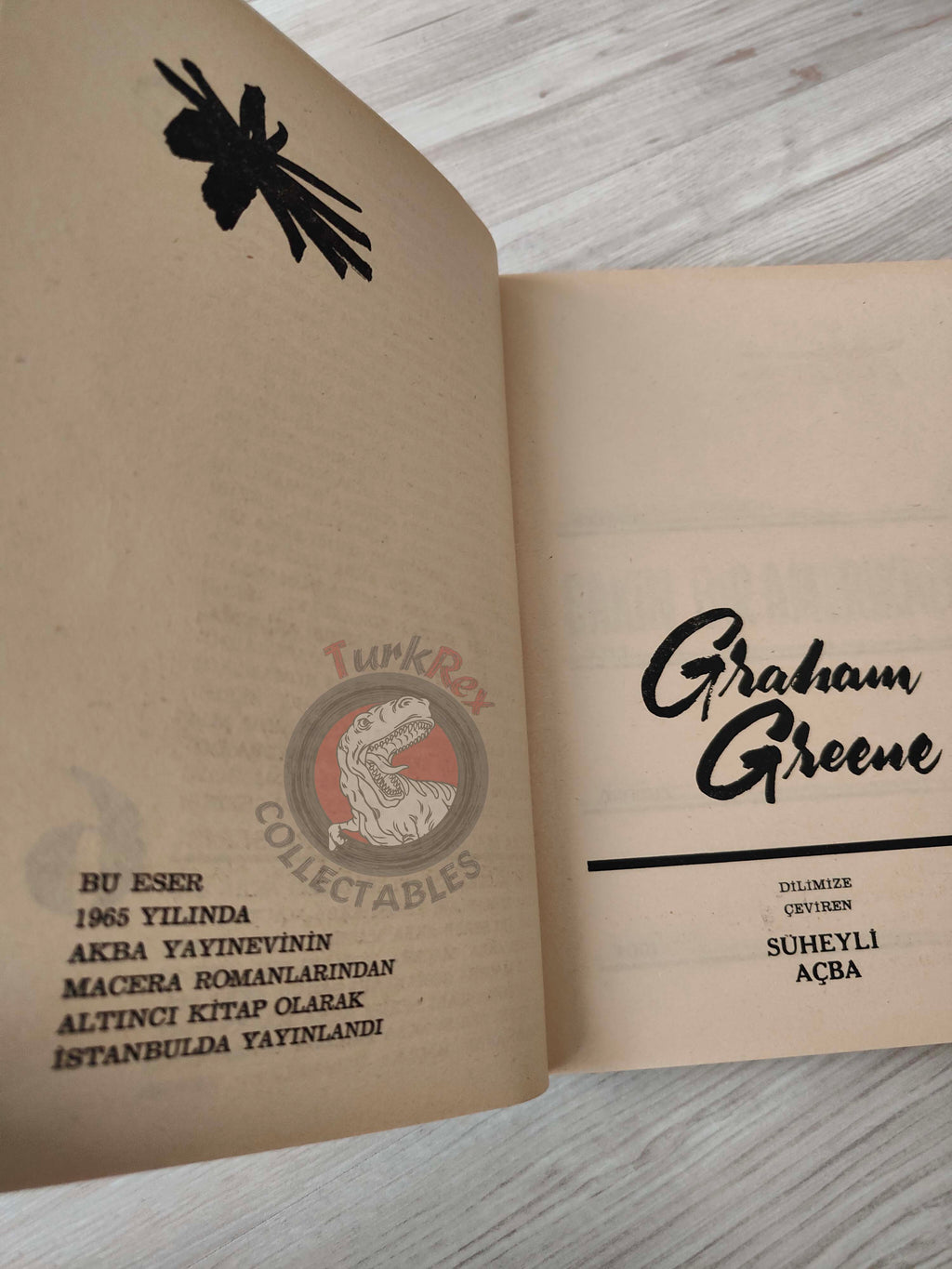 Graham Greene – The Quiet American 1965 1st Turkish Book Turkey
