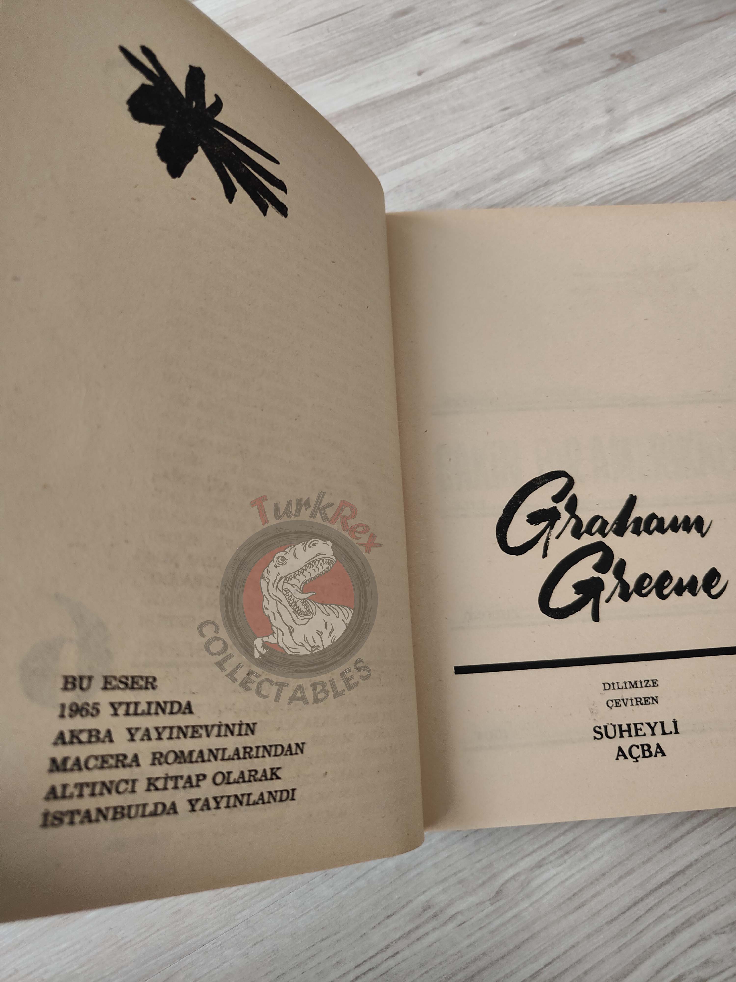 Graham Greene – The Quiet American 1965 1st Turkish Book Turkey