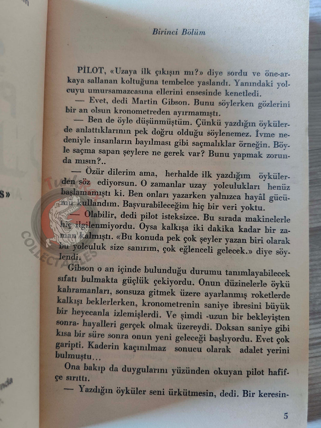 Arthur C. Clarke – The Sands of Mars 1983 1st Turkish Book Turkey