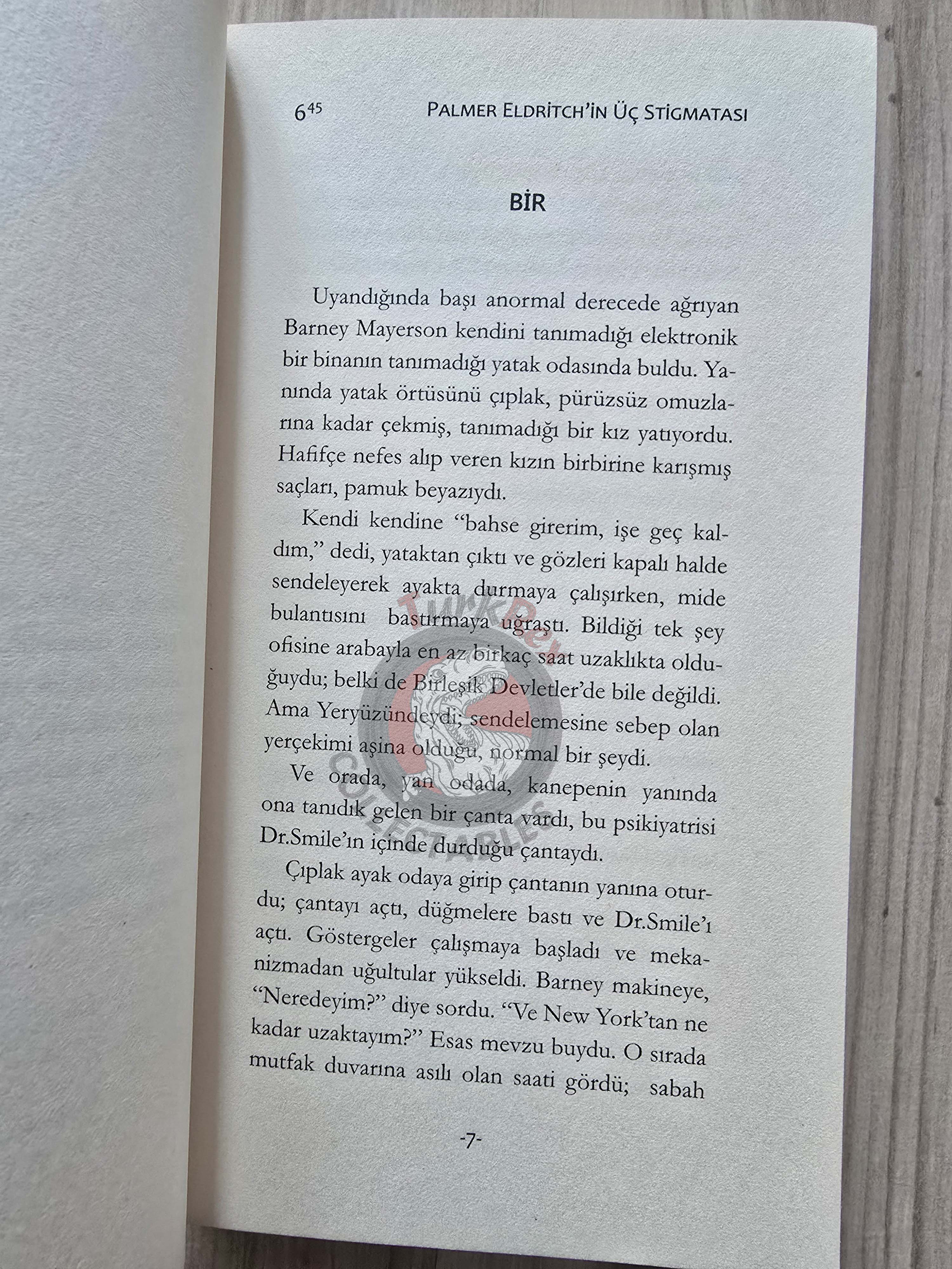 Philip K. Dick – The Three Stigmata of Palmer Eldritch 2013 Turkish Book Turkey