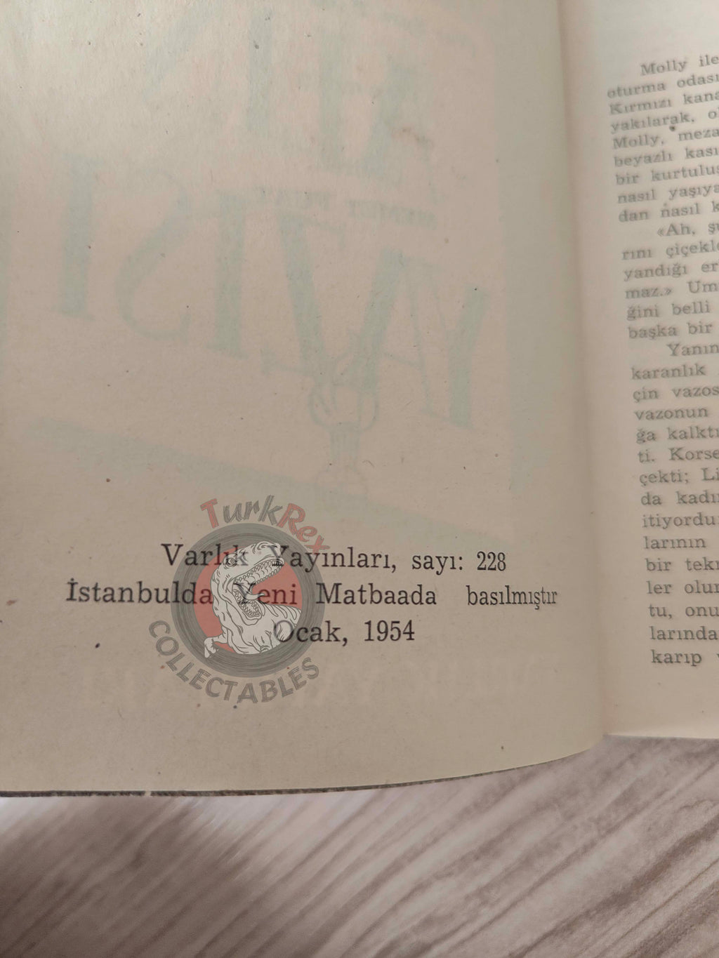 Erskine Caldwell – The Sure Hand of God 1954 1st Turkish Book Turkey