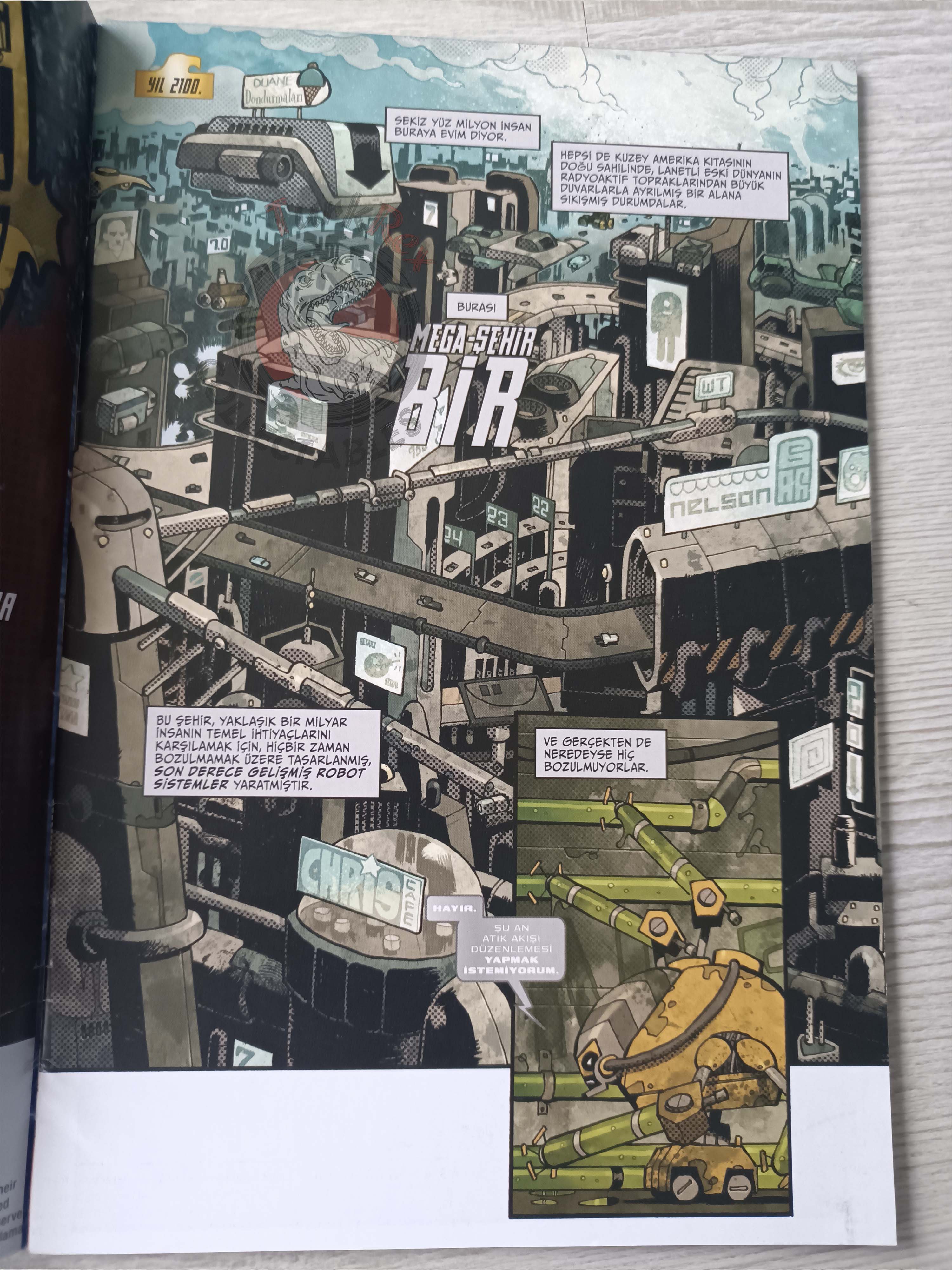 Judge Dredd #1 Turkish Comic Turkey Duane Swierczynski