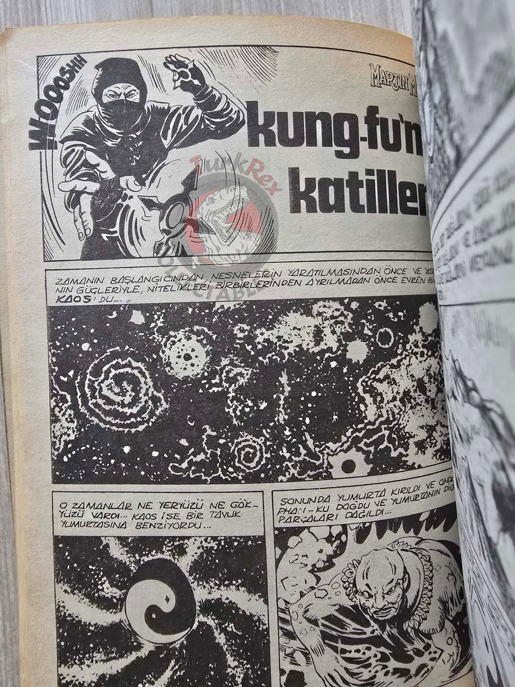 Martin Mystère #16 La Falce del Druido 80s Turkish Comic Turkey #50 #48