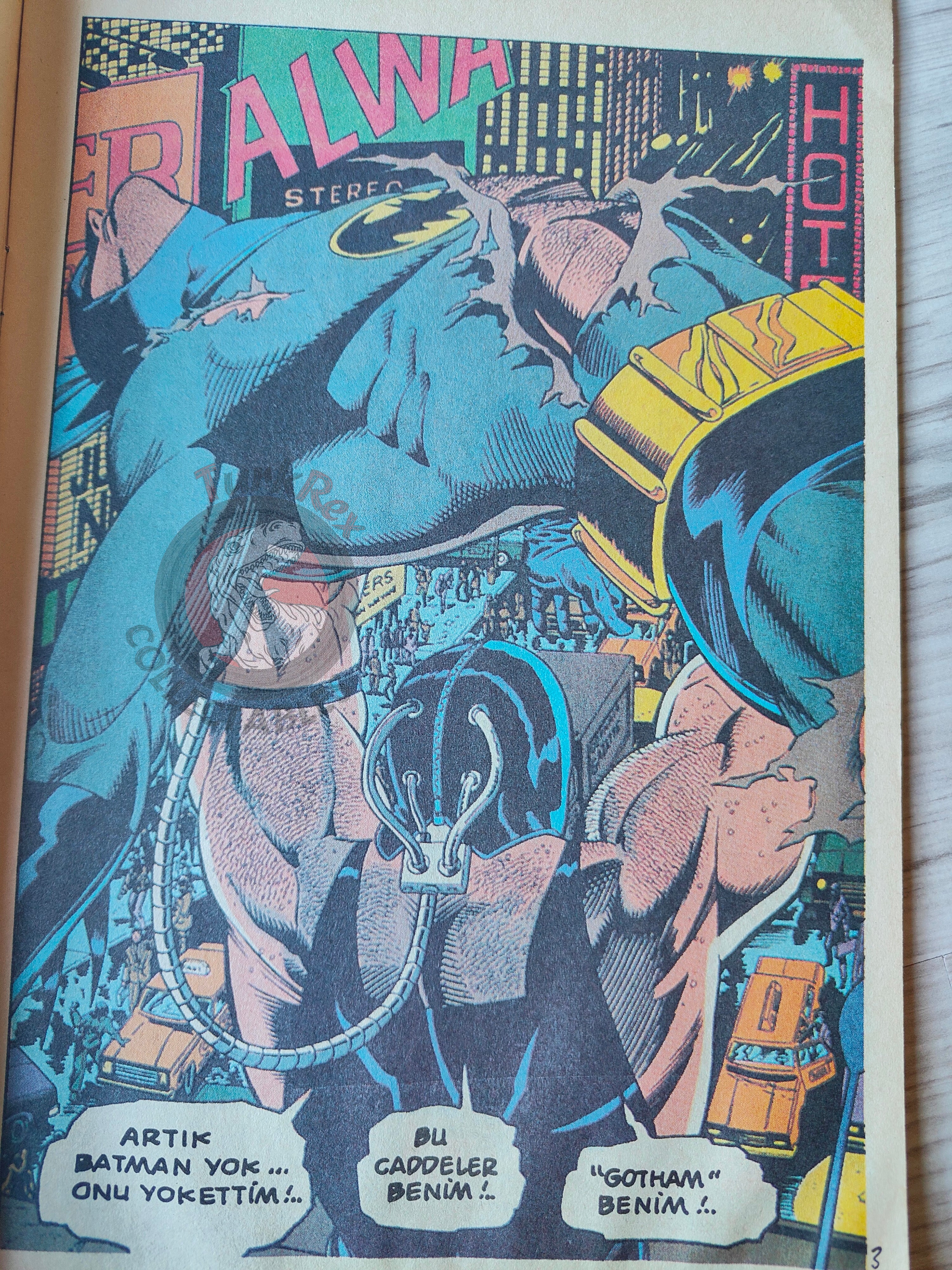 Batman: Knightfall #1 1996 Turkish Comic Turkey