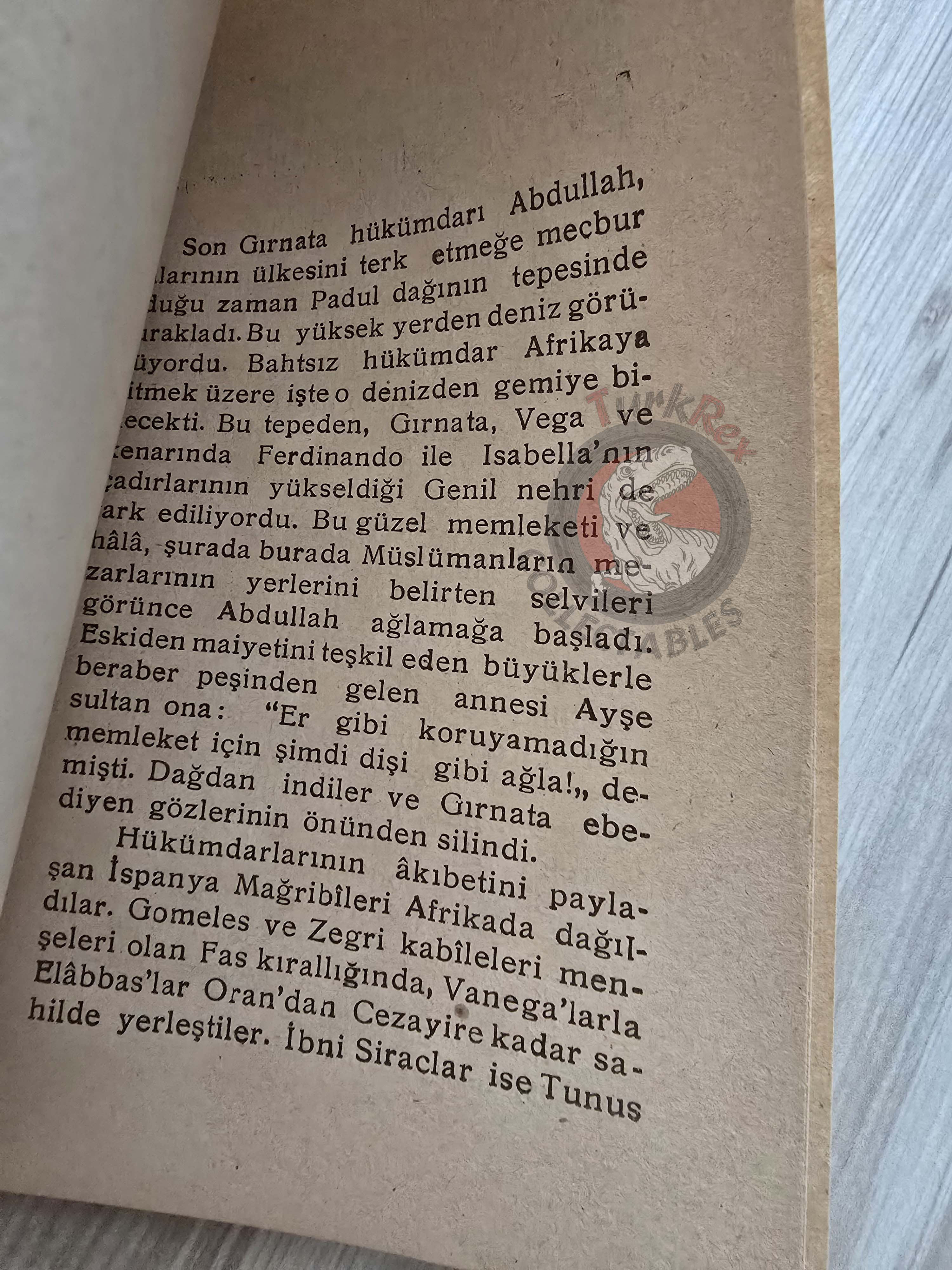 François-René de Chateaubriand – Les Aventures du Dernier Abencérage 1946 1st Turkish Book Turkey