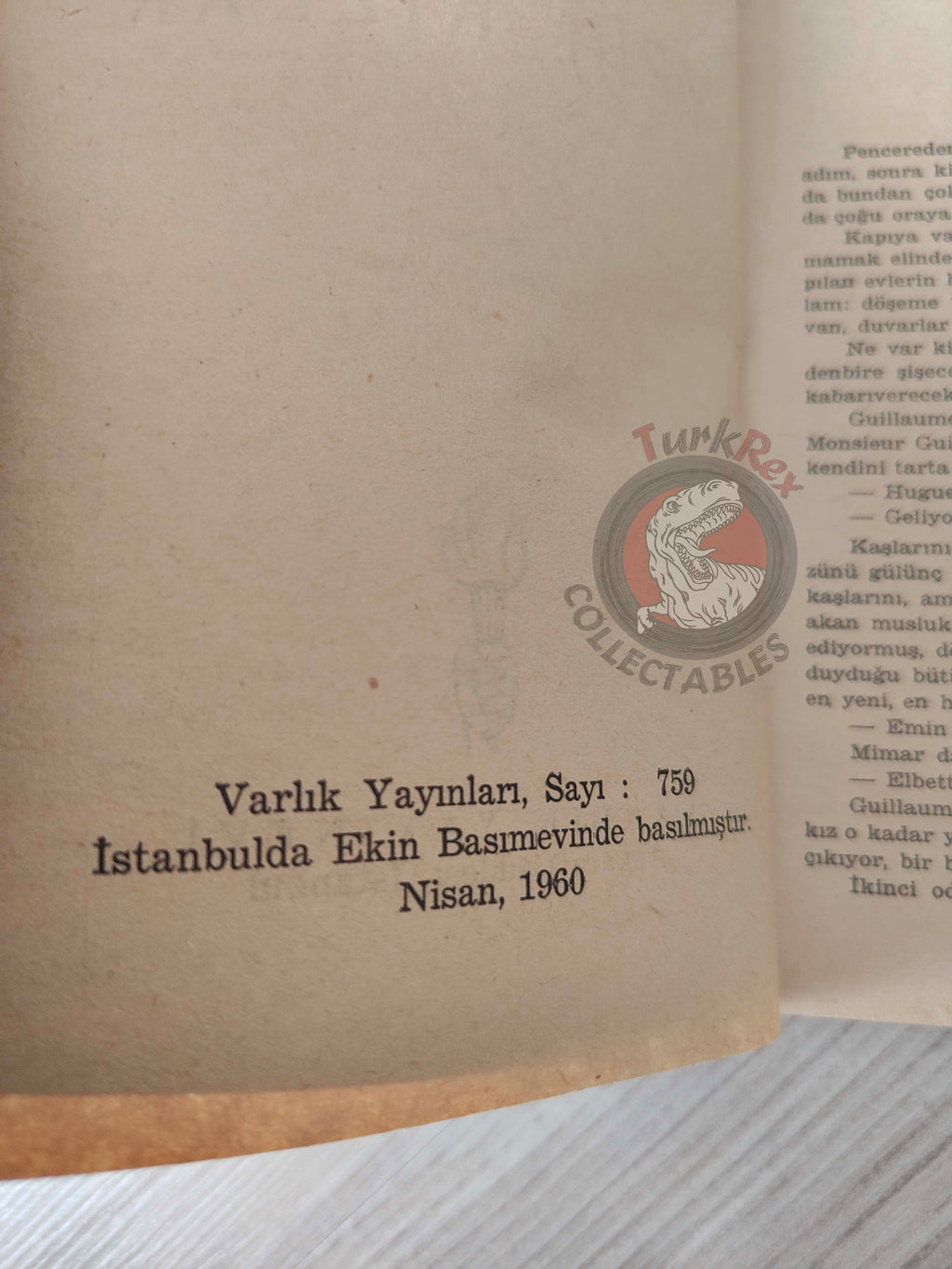 Georges Simenon – Maison des Sept Jeunes Filles 1960 1st Turkish Book Turkey