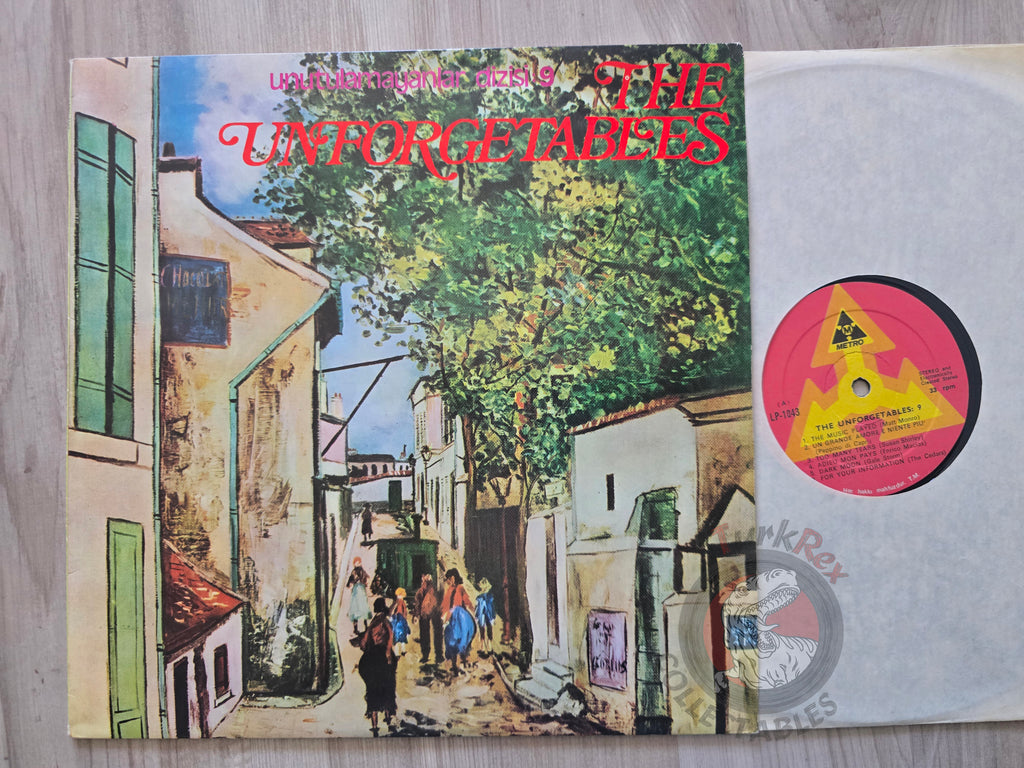 Various – The Unforgetables 9 Turkish Pressing Vinyl Turkey Edition