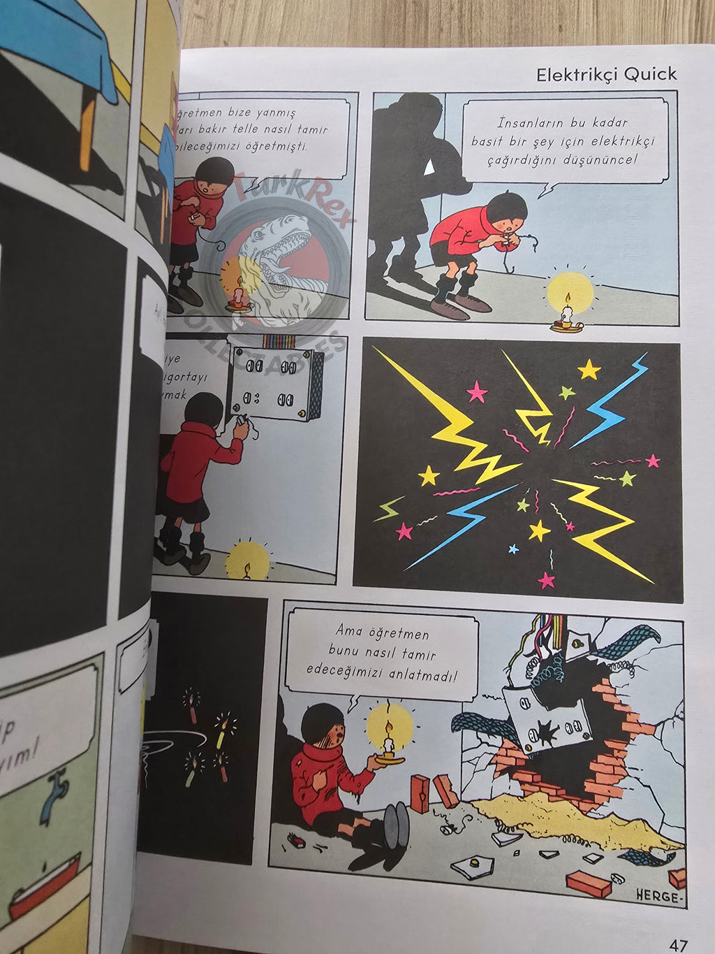 Quick & Flupke #2 Jeux interdits Turkish Comic Turkey Hergé