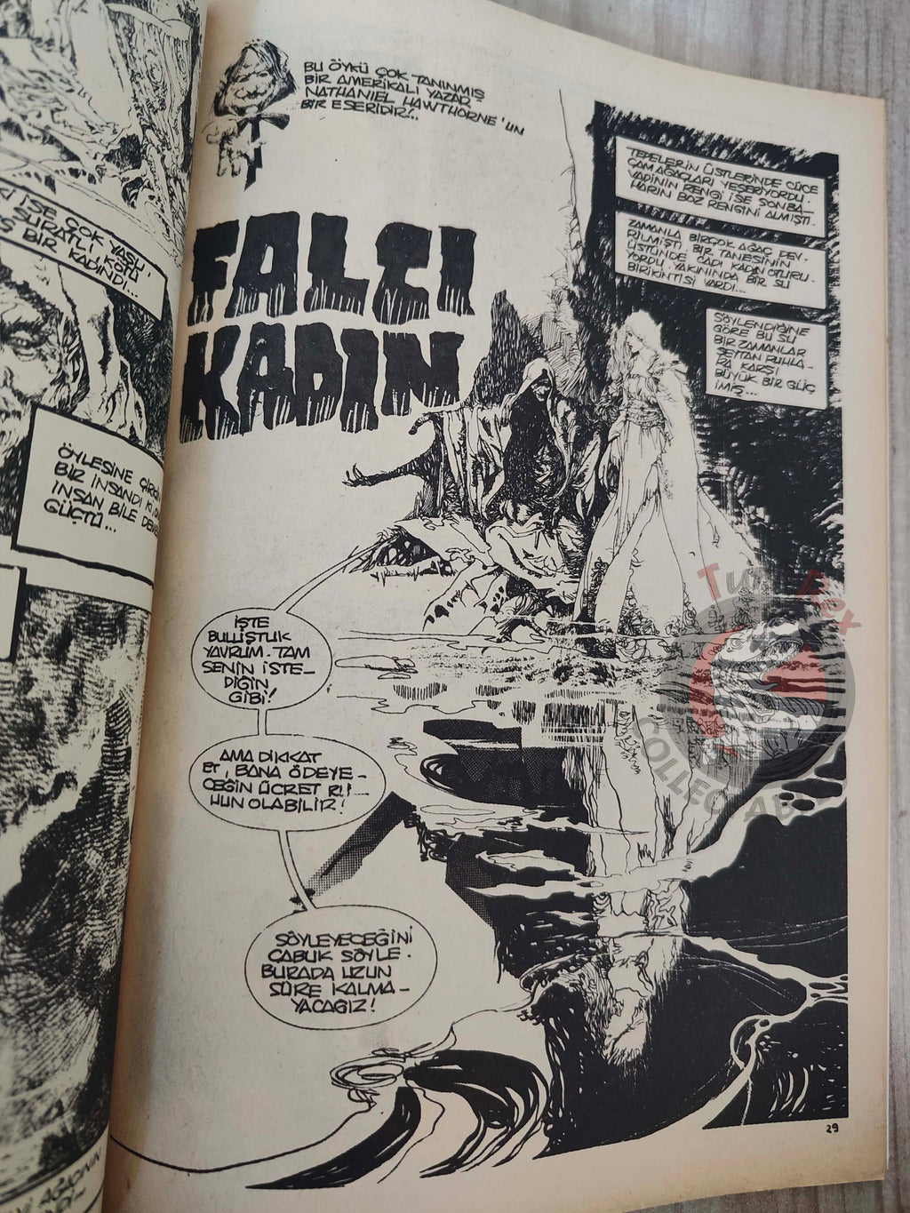Korku March 1977 Turkish Comic Turkey Vampirella #57 Warren Creepy Eerie