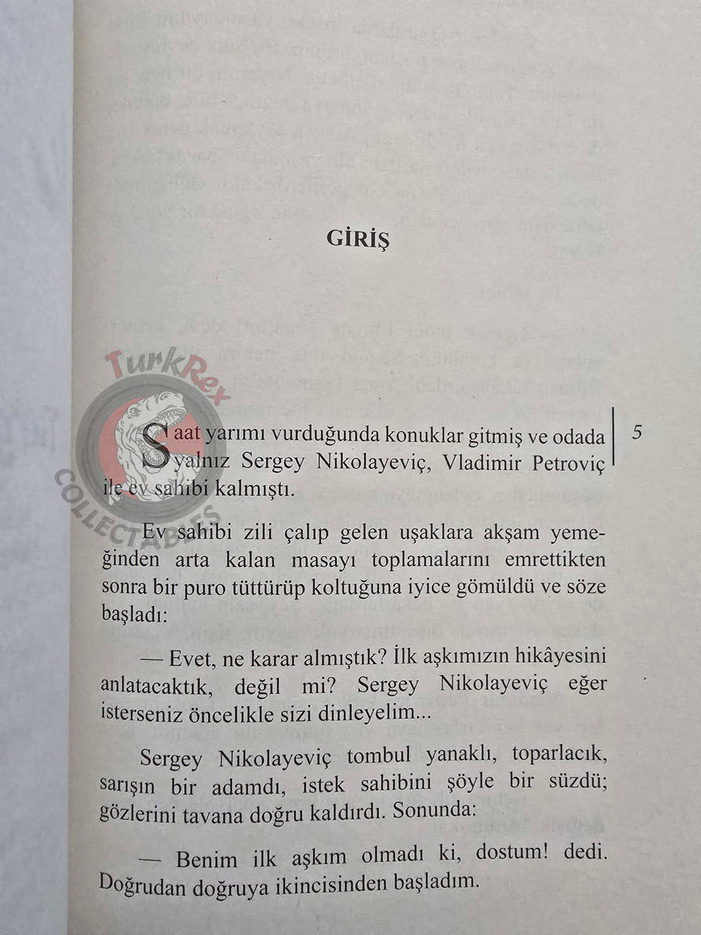 Ivan Turgenev – First Love 2012 Turkish Book Turkey