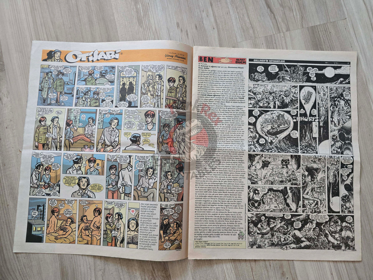 Uykusuz Humor Magazine 2015 Back to the Future Turkish Turkey