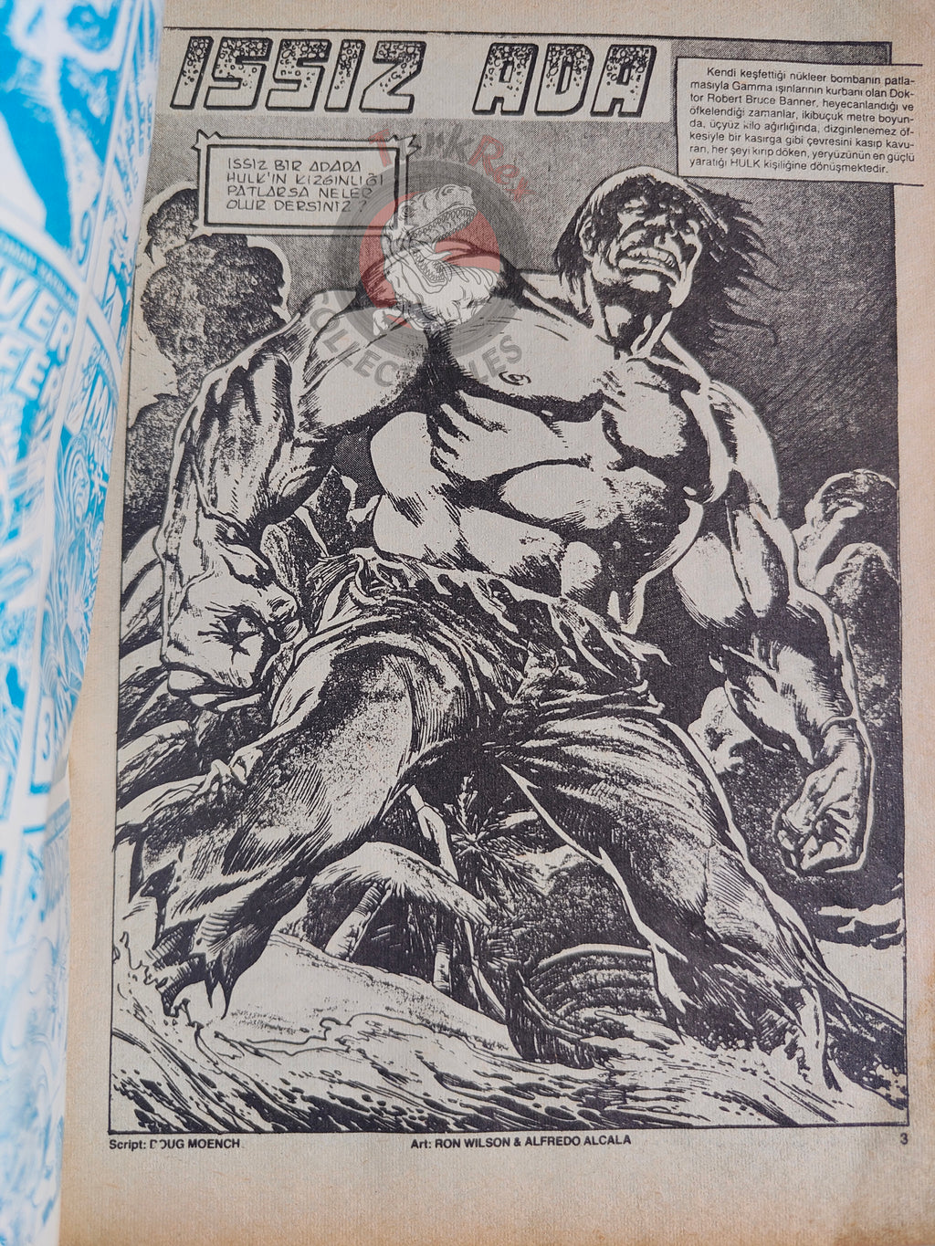 Hulk #10 1988 Turkish Comic Turkey cover #19 #131 Iron Man