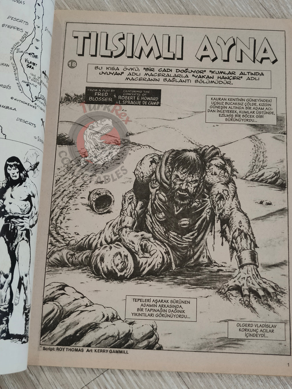 Conan #18 The Savage Sword of Conan #31 Turkish Comic Turkey