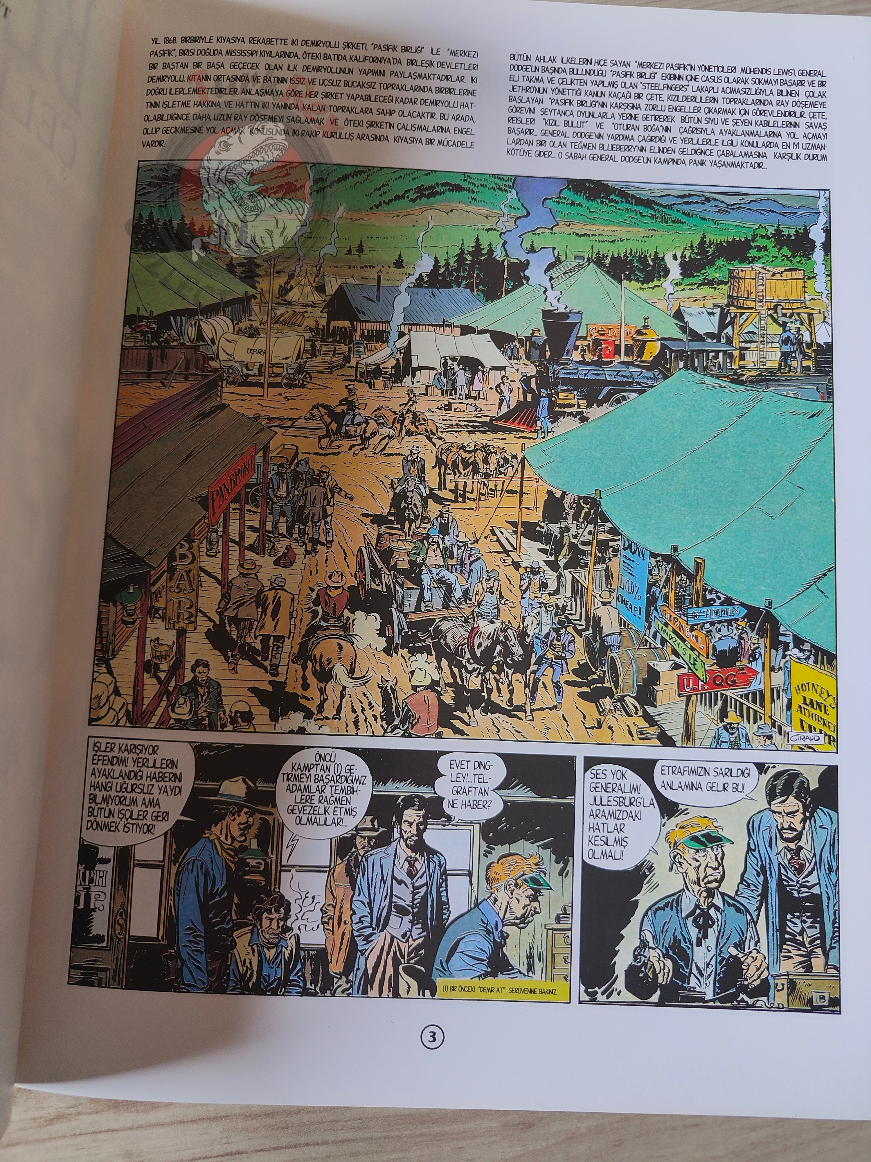 Blueberry #8 – Steel Fingers 2004 1st Edition Turkish Comic Turkey