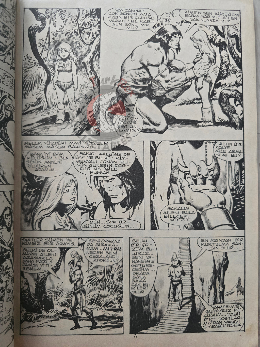 Conan #2 The Savage Sword of Conan Issue #64 Turkish Comic Turkey