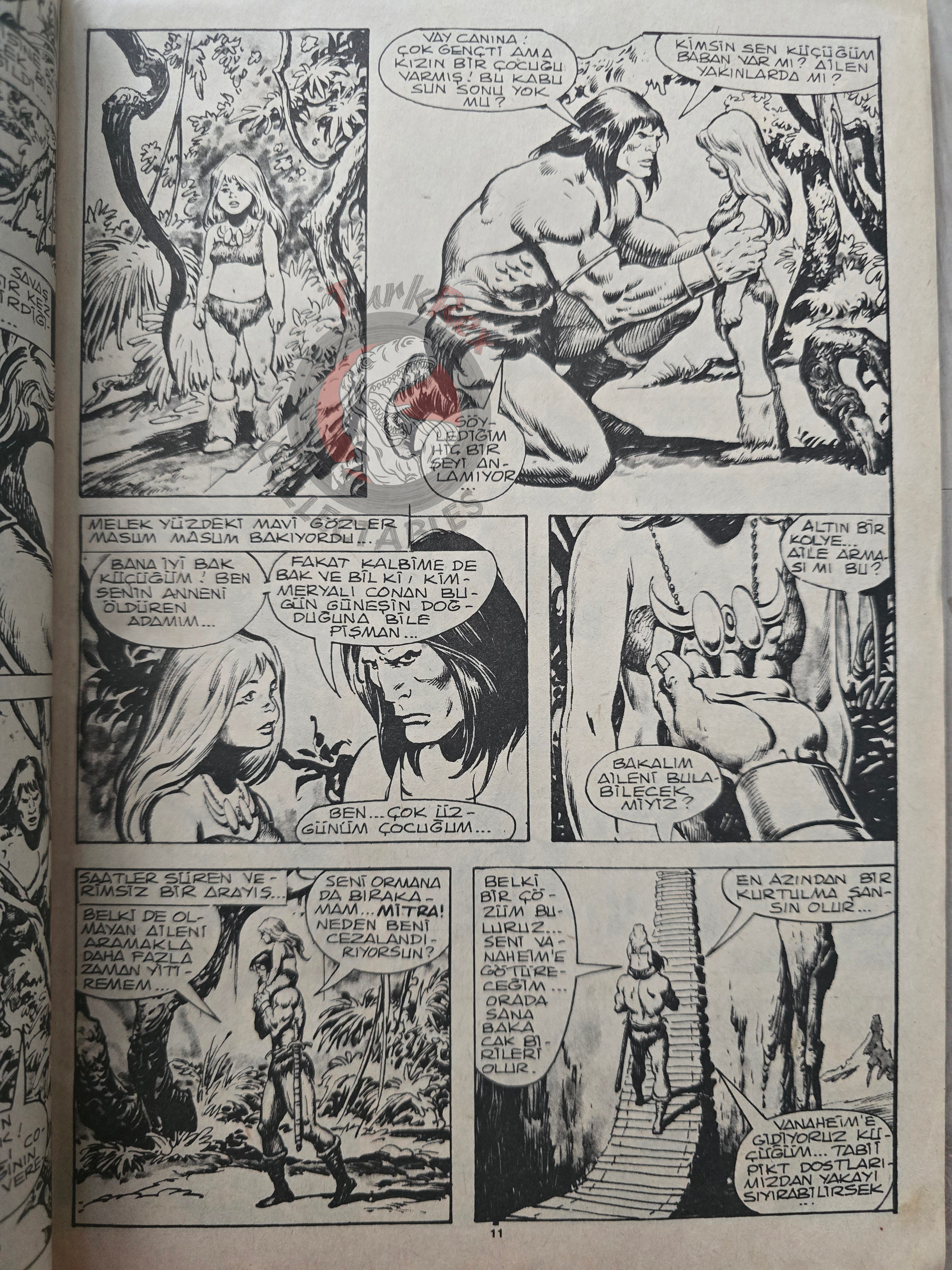Conan #2 The Savage Sword of Conan Issue #64 Turkish Comic Turkey