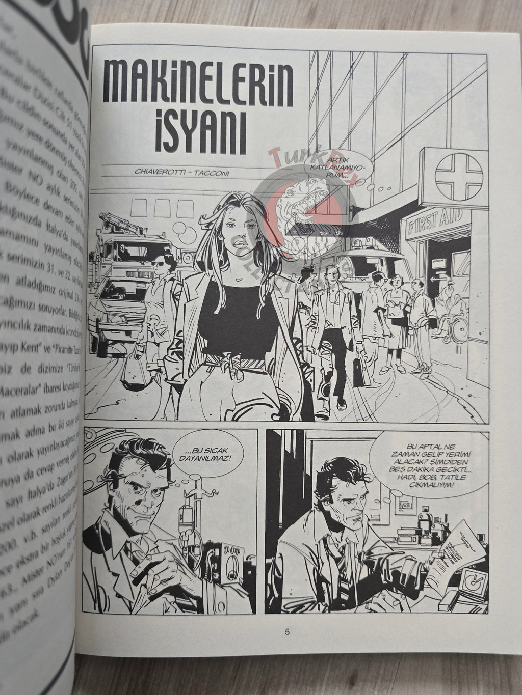 Dylan Dog #8 2015 Turkish Comic Turkey #106 La rivolta delle macchine