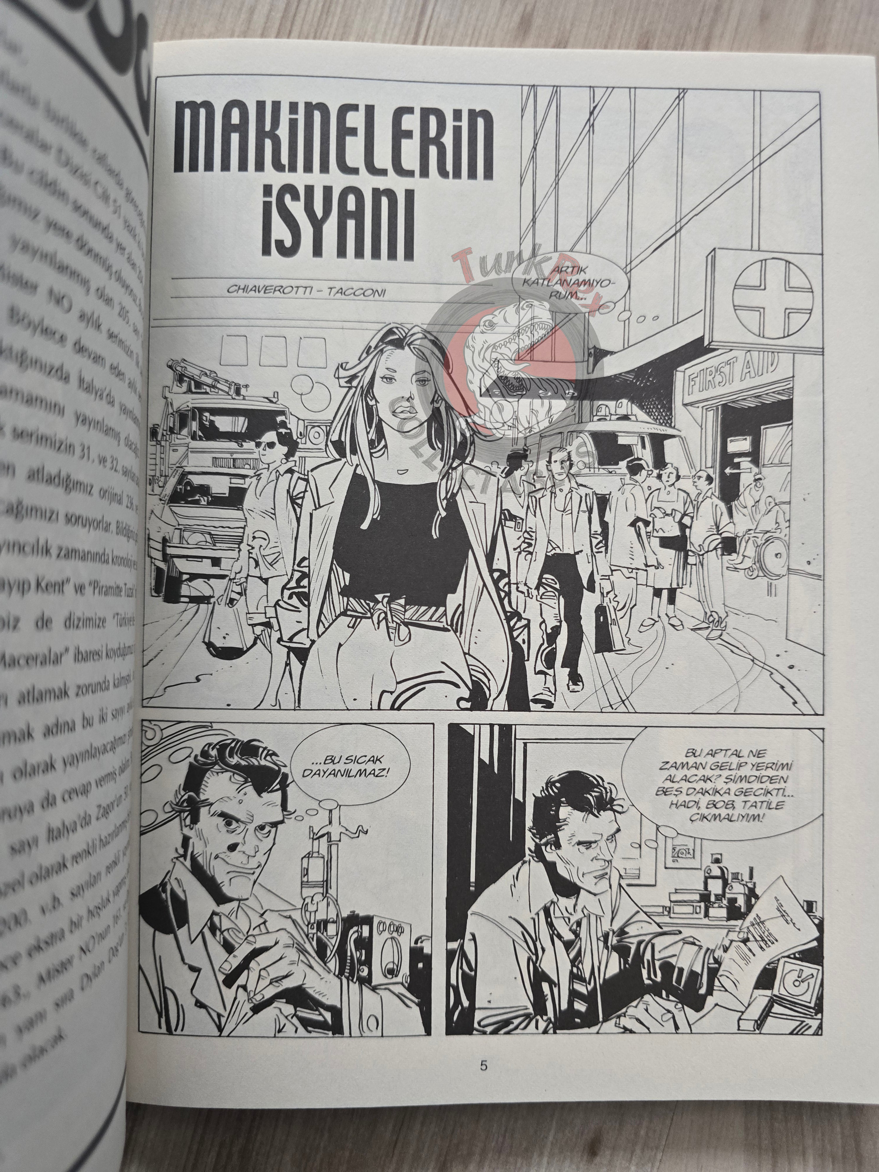 Dylan Dog #8 2015 Turkish Comic Turkey #106 La rivolta delle macchine