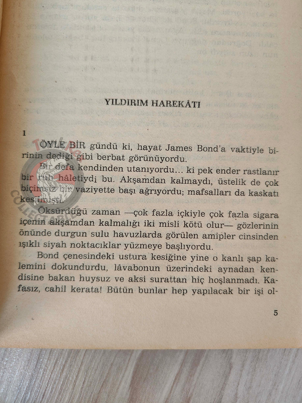 James Bond - Thunderball 1983 Turkish Book Turkey Ian Fleming