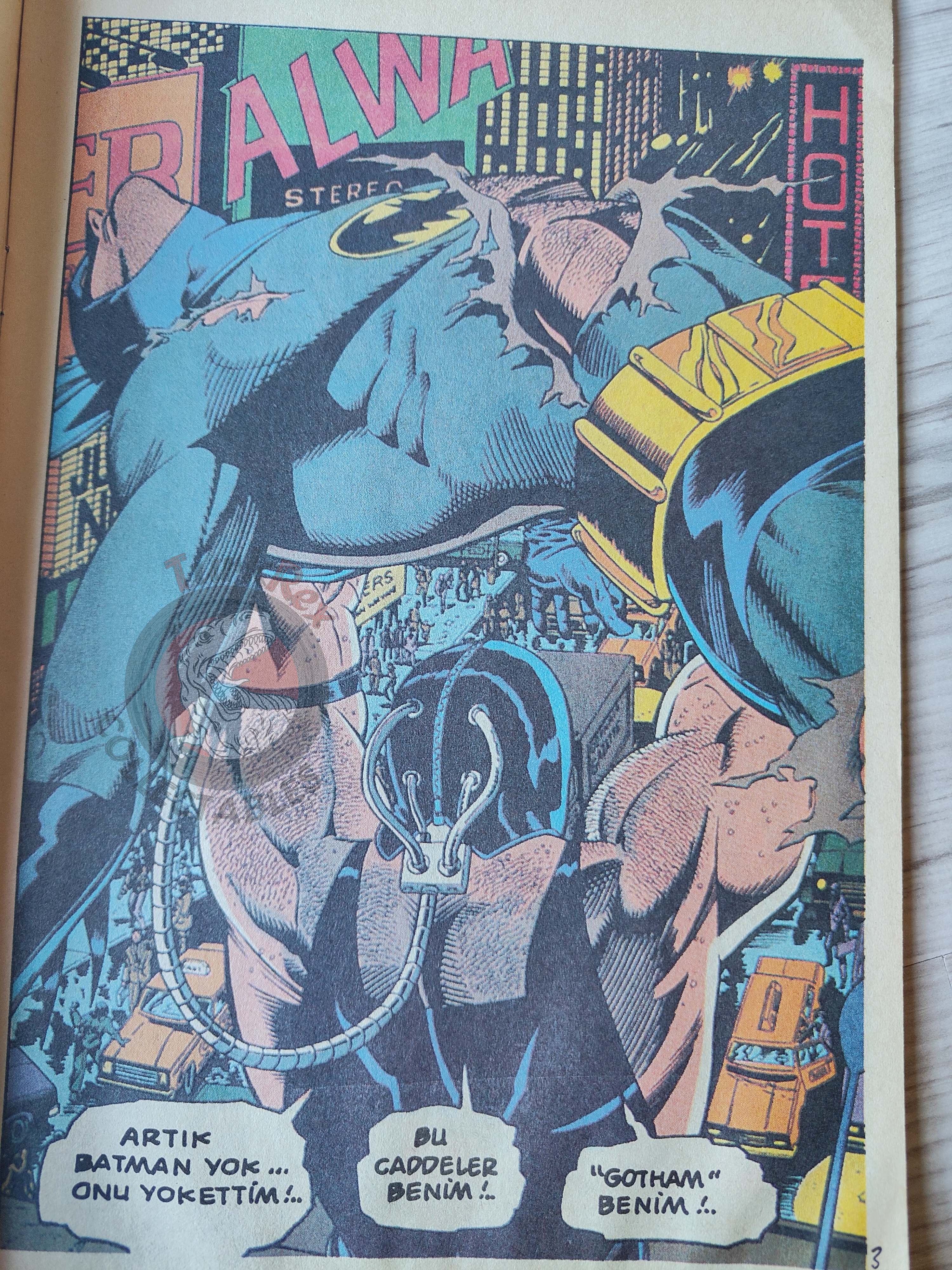 Batman: Knightfall #1 1996 Turkish Comic Turkey